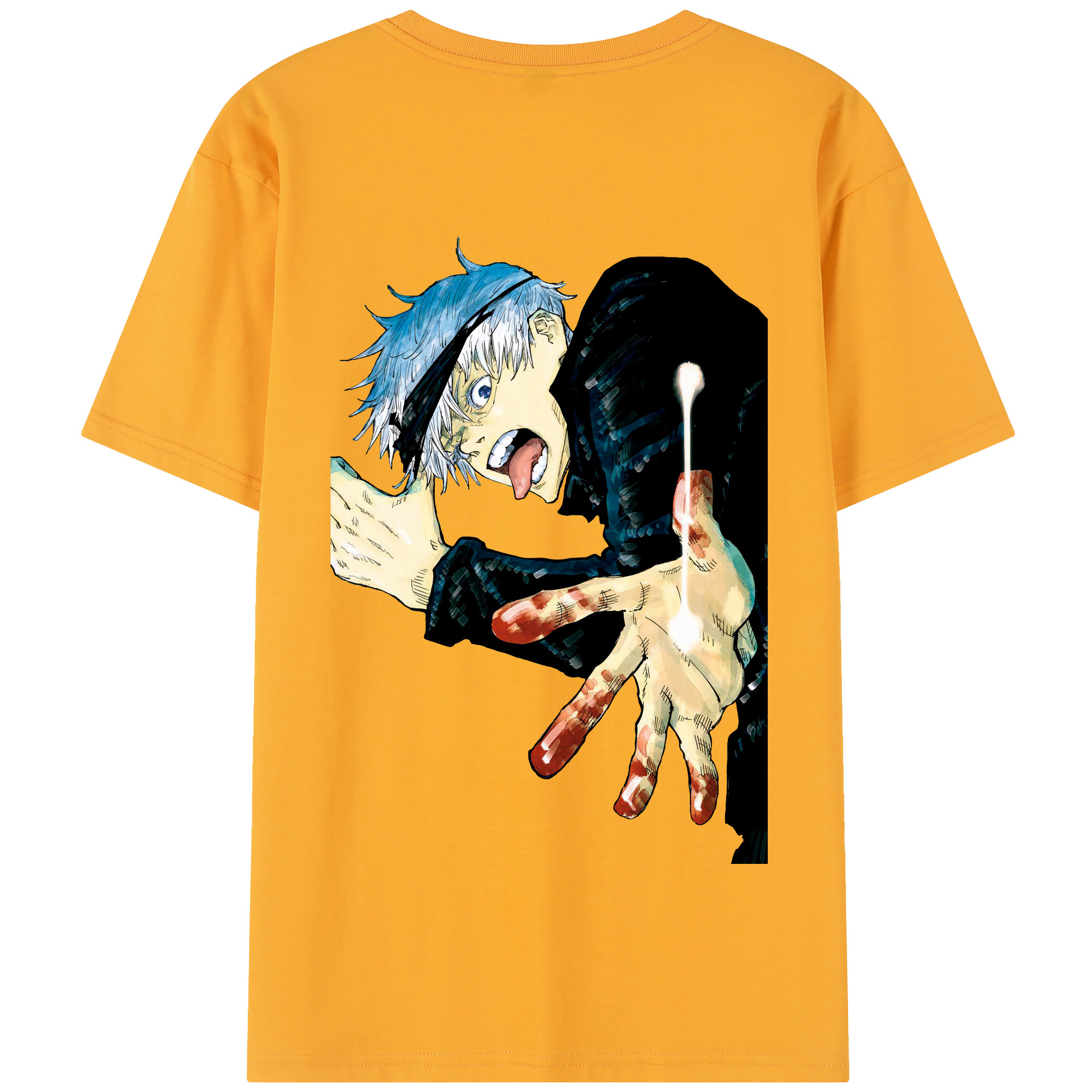 （画像用） 呪術廻戦 Jujutsu Kaisen 綿100％半袖Tシャツ（背面プリント）
