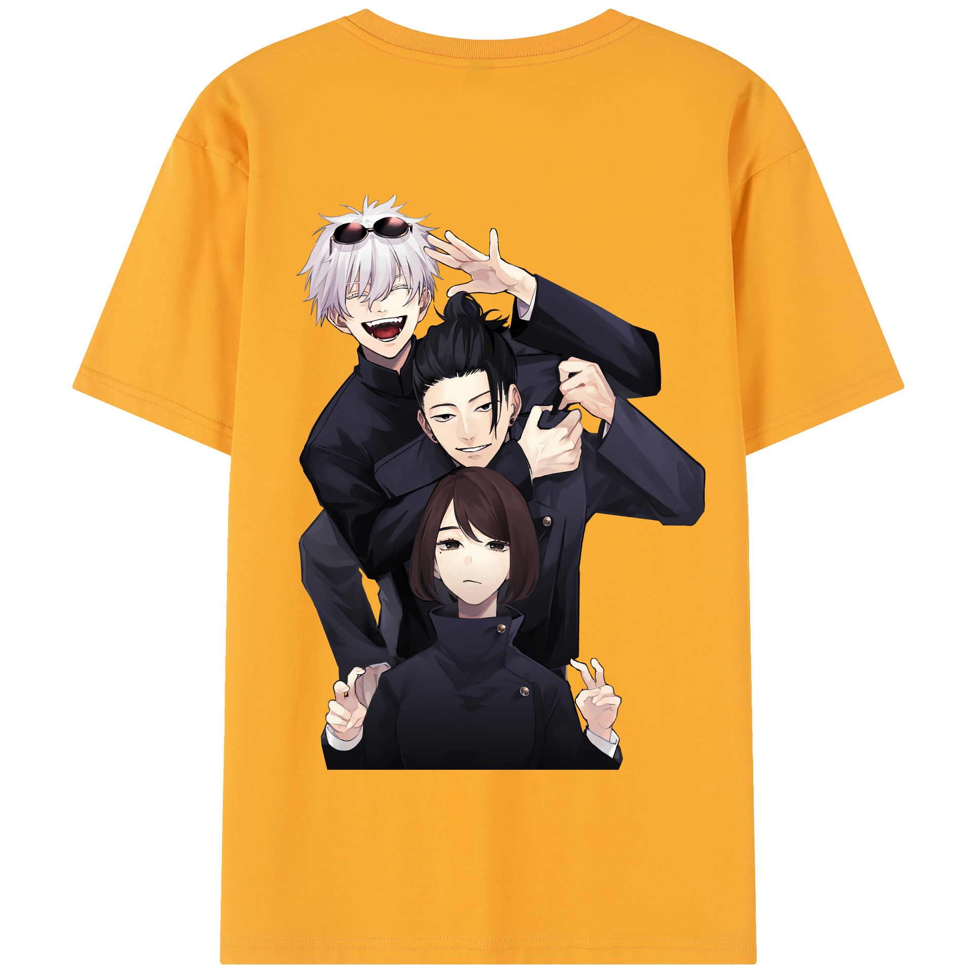 （画像用） 呪術廻戦 Jujutsu Kaisen 綿100％半袖Tシャツ（背面プリント）