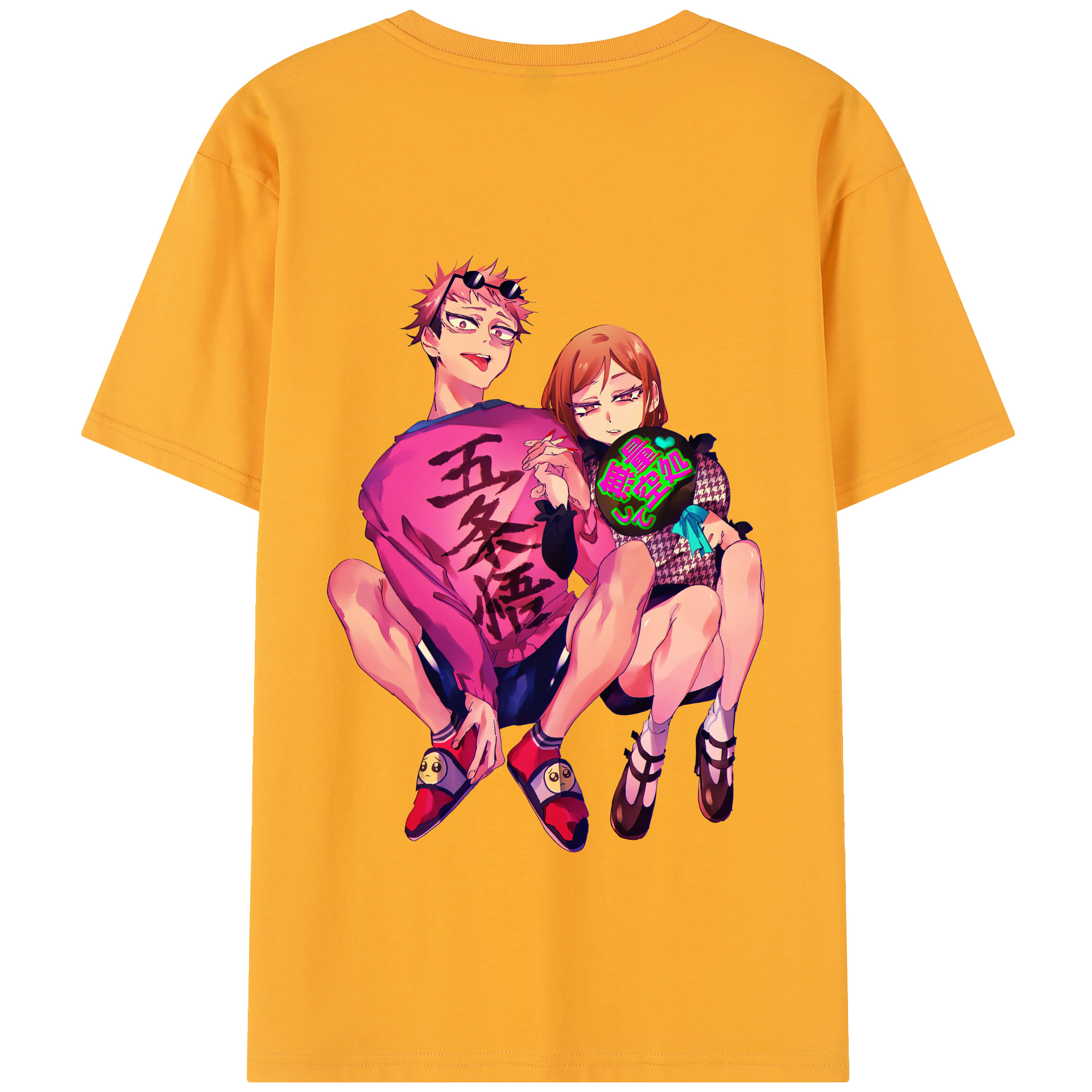 （画像用） 呪術廻戦 Jujutsu Kaisen 綿100％半袖Tシャツ（背面プリント）