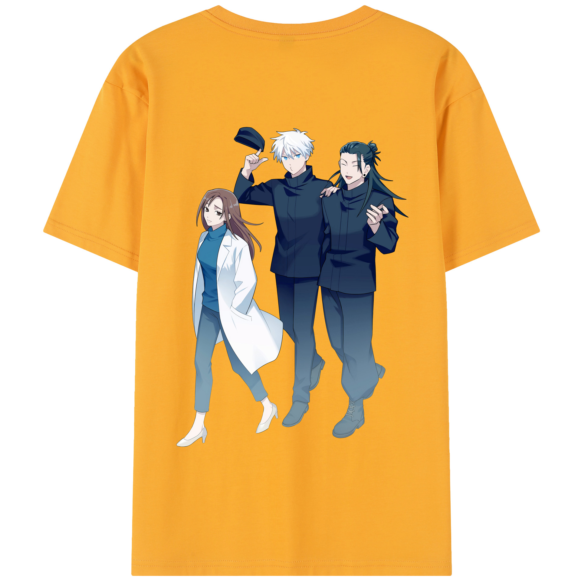 （画像用） 呪術廻戦 Jujutsu Kaisen 綿100％半袖Tシャツ（背面プリント）
