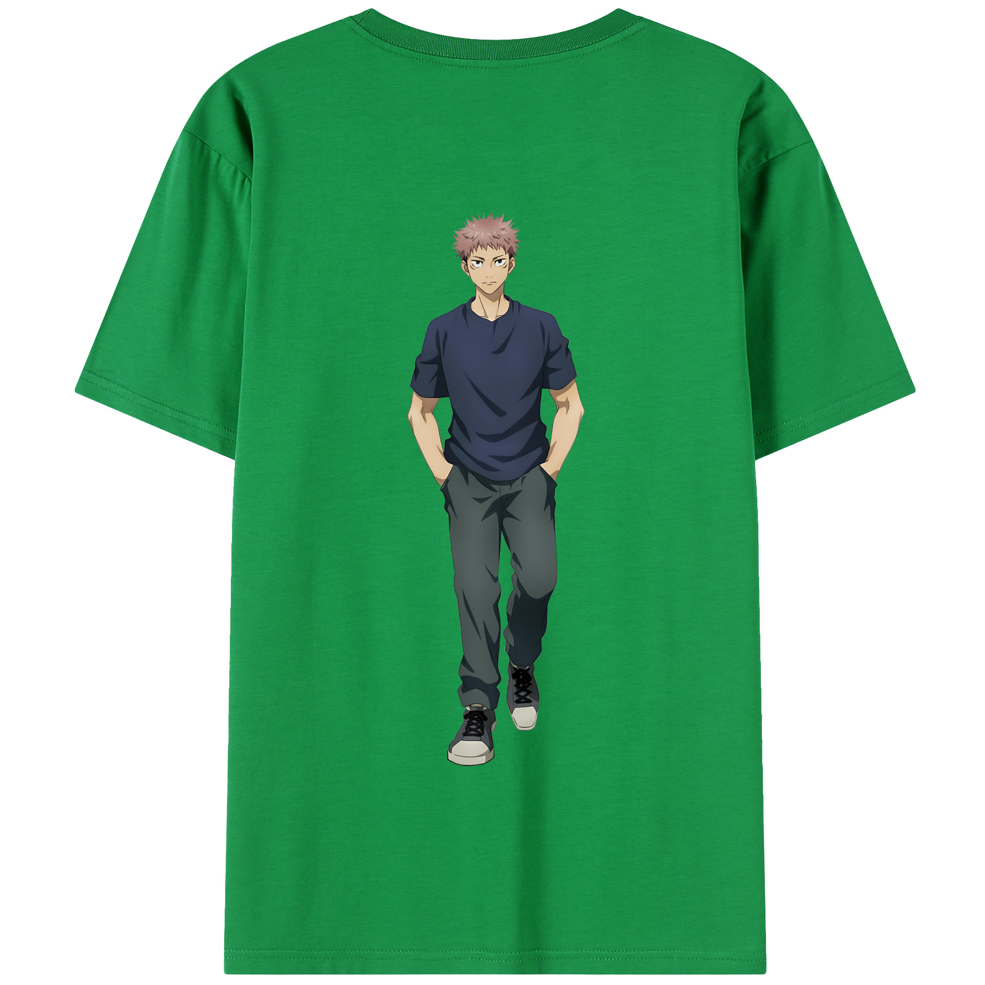 （画像用） 呪術廻戦 Jujutsu Kaisen 綿100％半袖Tシャツ（背面プリント）