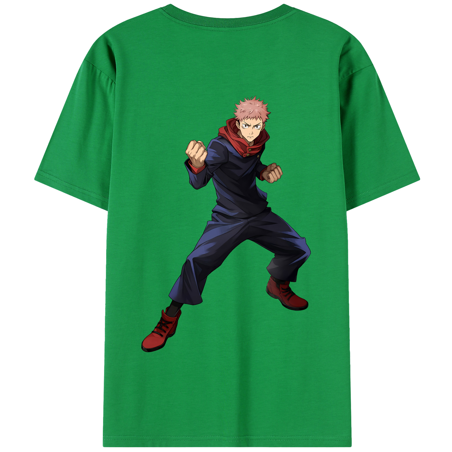 （画像用） 呪術廻戦 Jujutsu Kaisen 綿100％半袖Tシャツ（背面プリント）