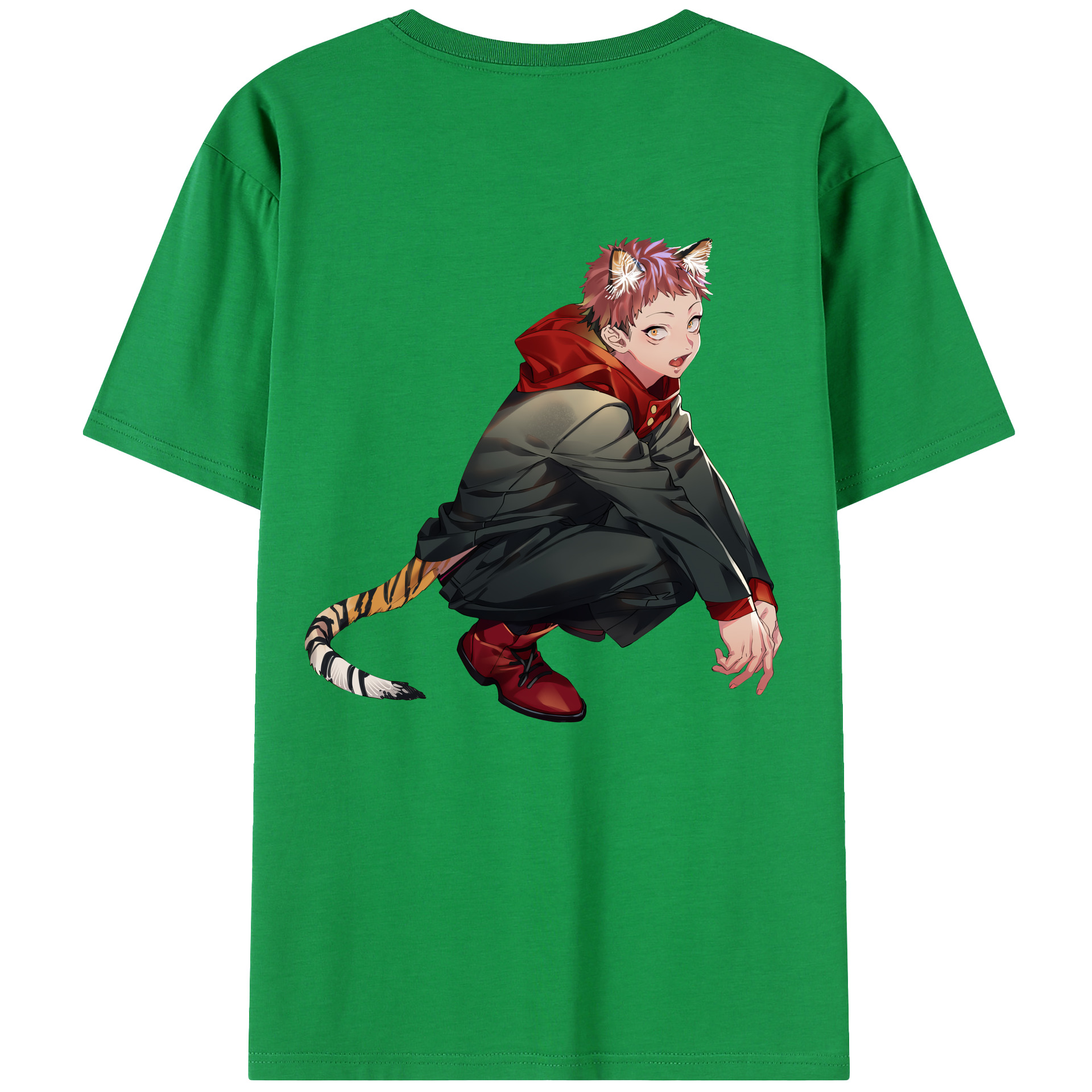 （画像用） 呪術廻戦 Jujutsu Kaisen 綿100％半袖Tシャツ（背面プリント）