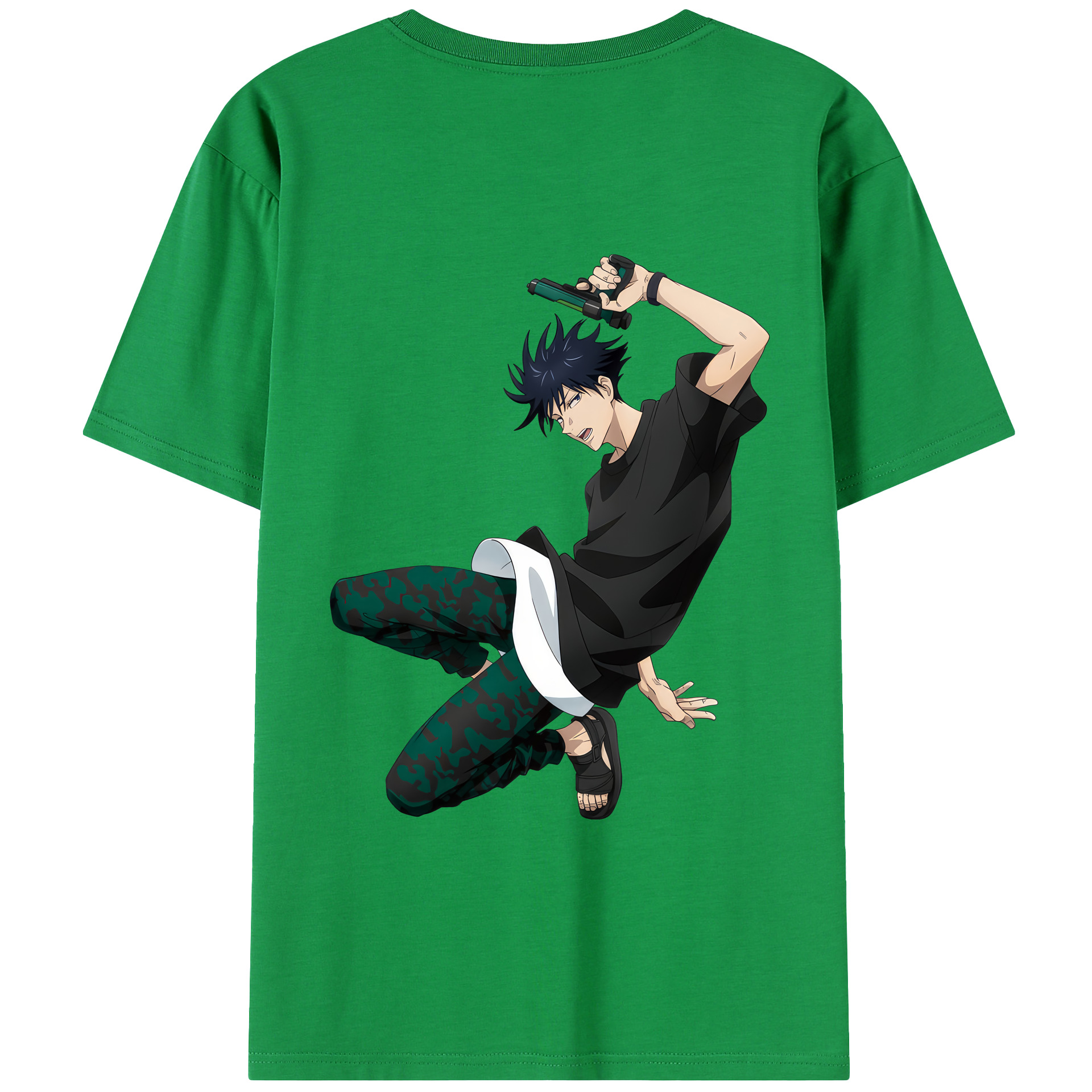 （画像用） 呪術廻戦 Jujutsu Kaisen 綿100％半袖Tシャツ（背面プリント）