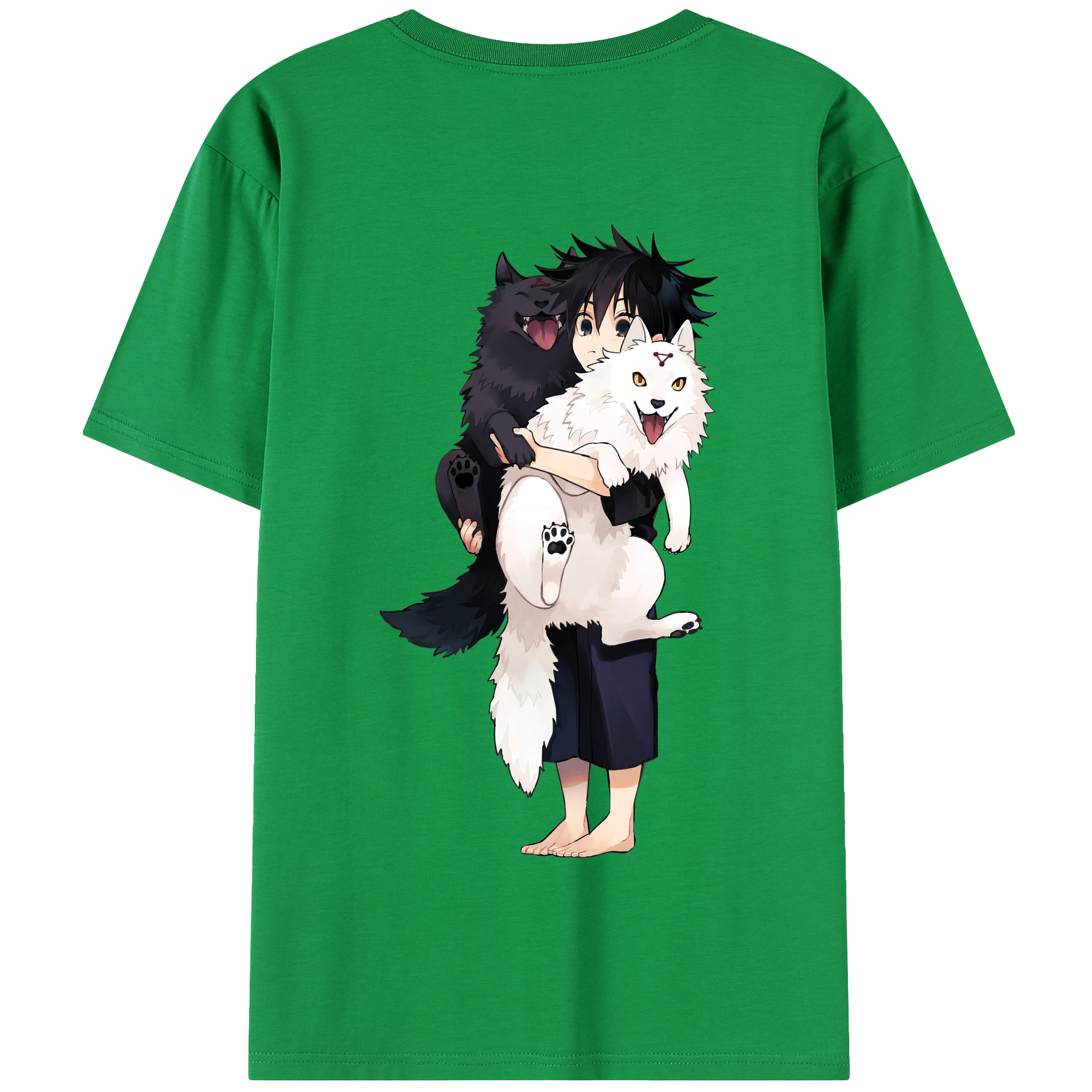 （画像用） 呪術廻戦 Jujutsu Kaisen 綿100％半袖Tシャツ（背面プリント）