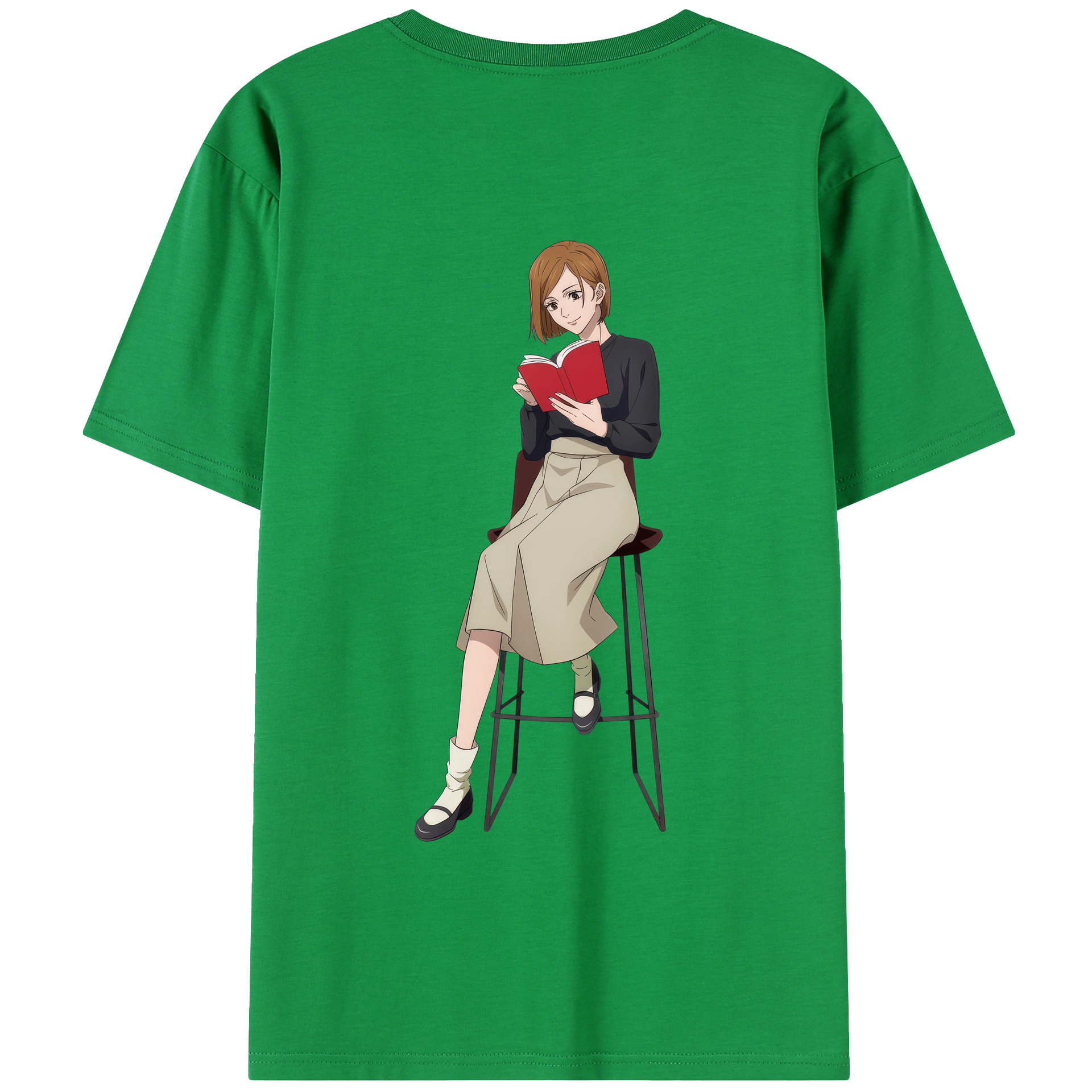 （画像用） 呪術廻戦 Jujutsu Kaisen 綿100％半袖Tシャツ（背面プリント）