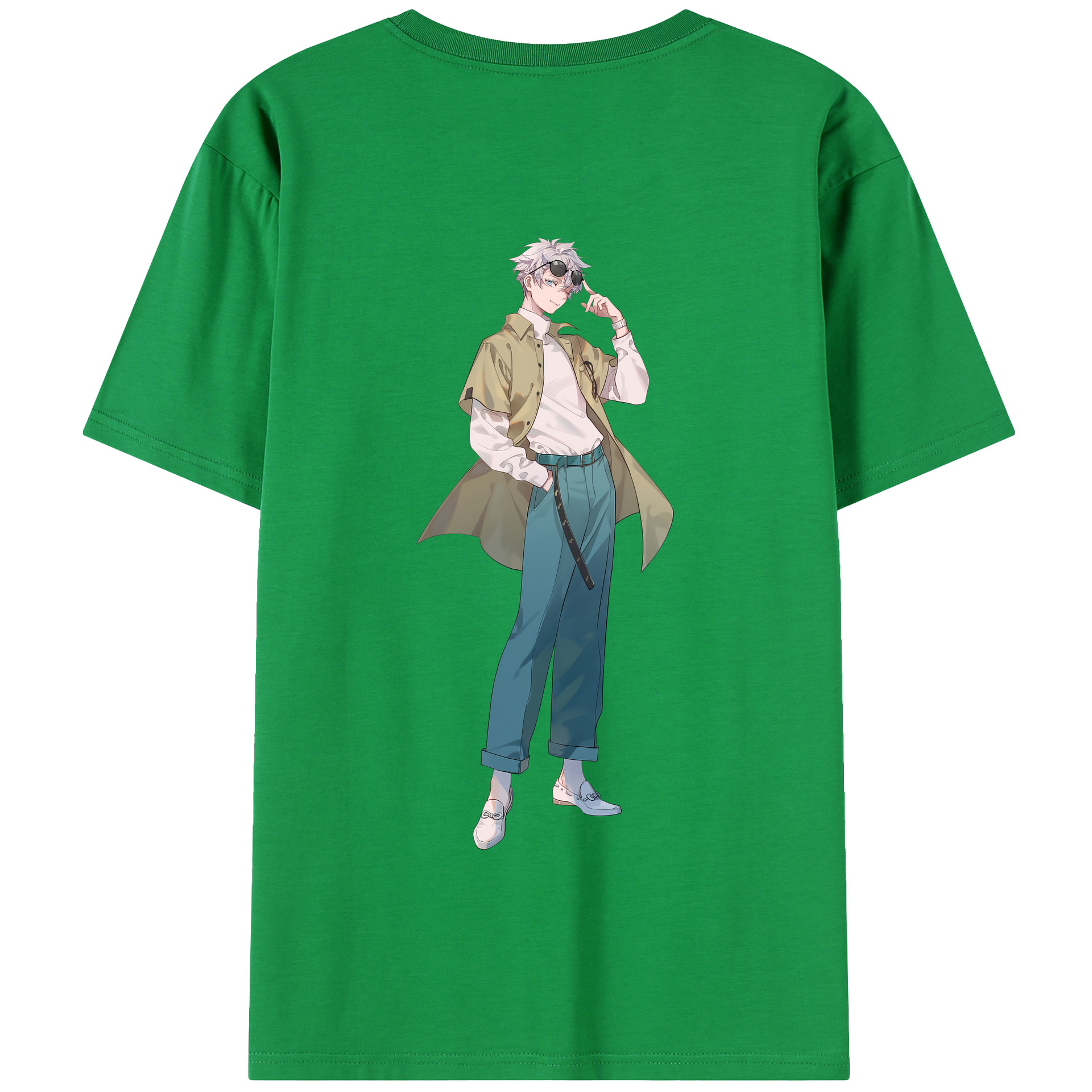 （画像用） 呪術廻戦 Jujutsu Kaisen 綿100％半袖Tシャツ（背面プリント）
