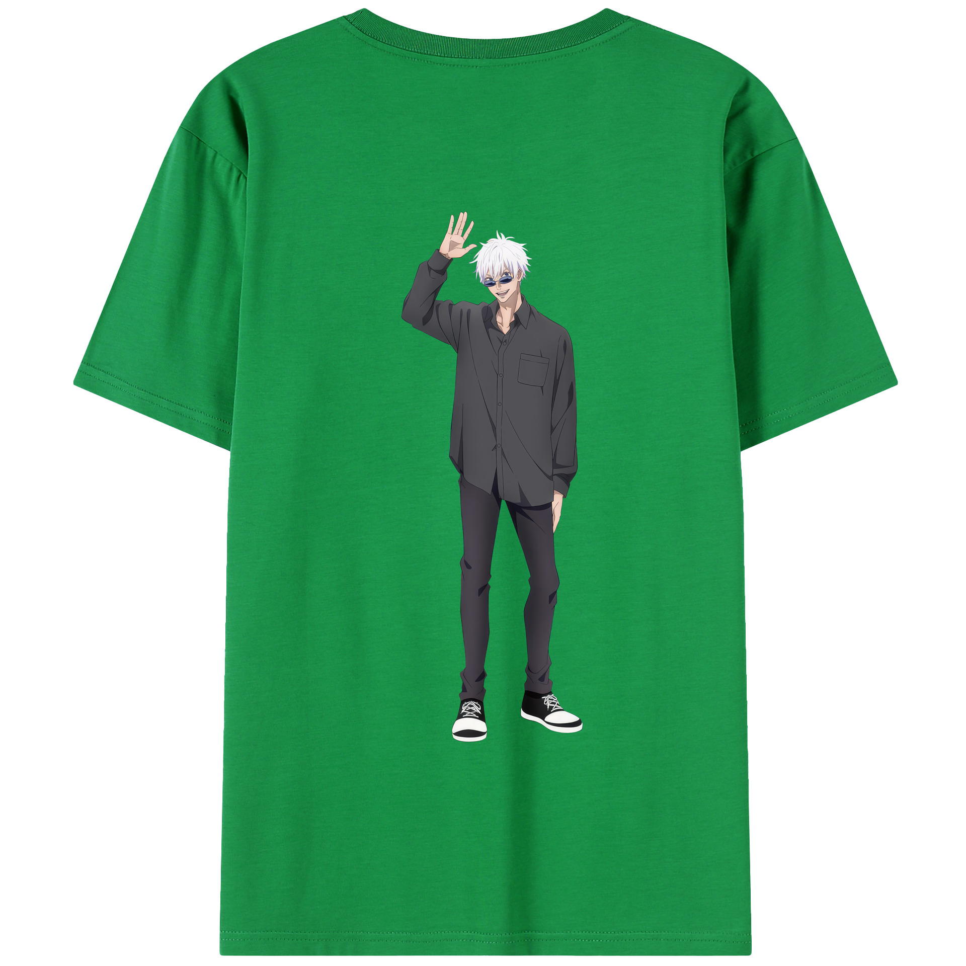 （画像用） 呪術廻戦 Jujutsu Kaisen 綿100％半袖Tシャツ（背面プリント）