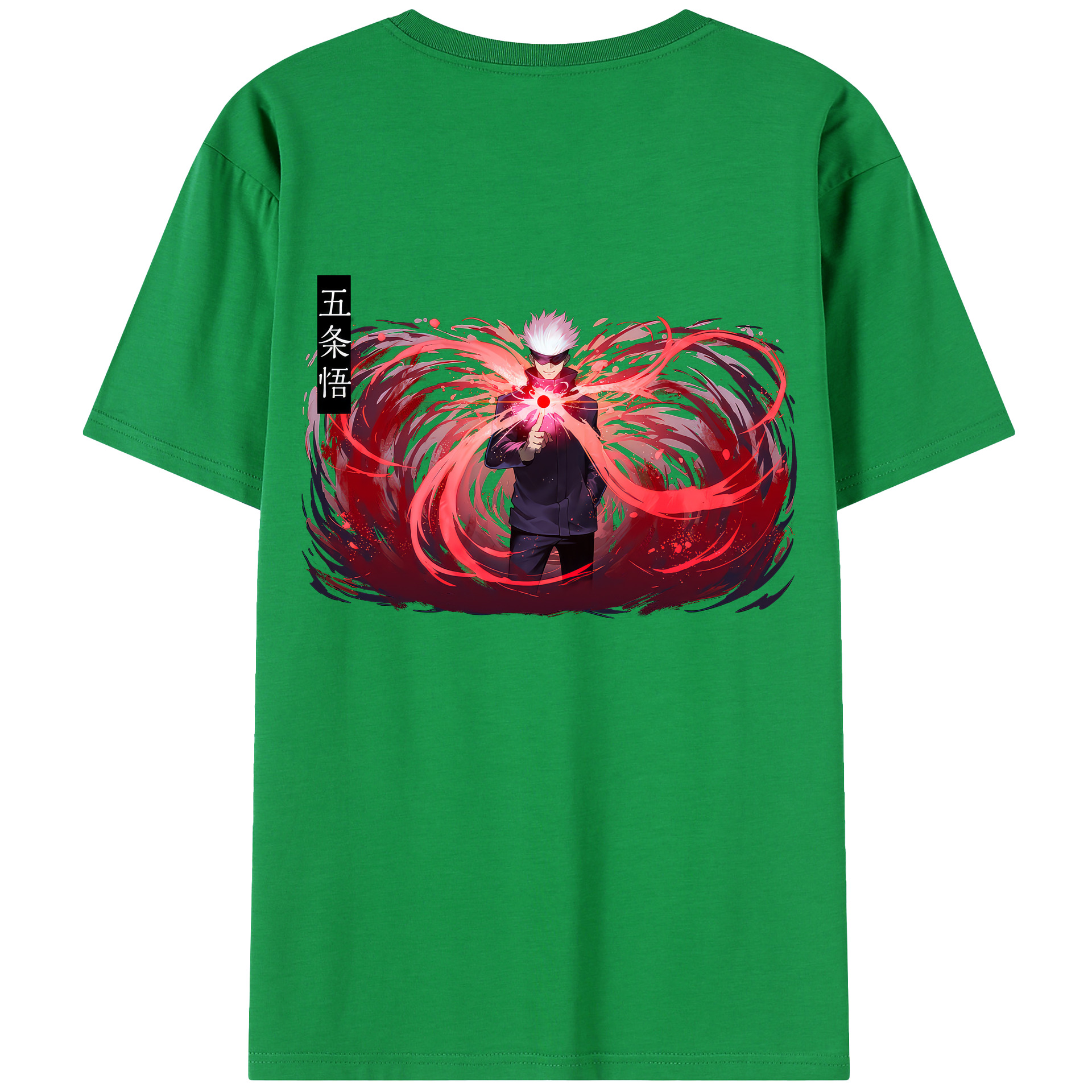 （画像用） 呪術廻戦 Jujutsu Kaisen 綿100％半袖Tシャツ（背面プリント）