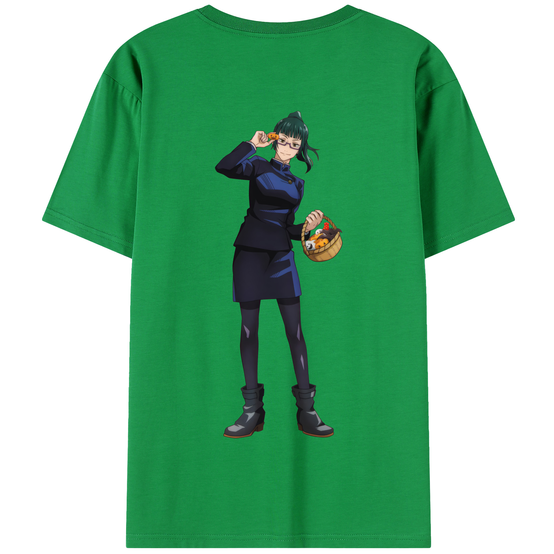 （画像用） 呪術廻戦 Jujutsu Kaisen 綿100％半袖Tシャツ（背面プリント）