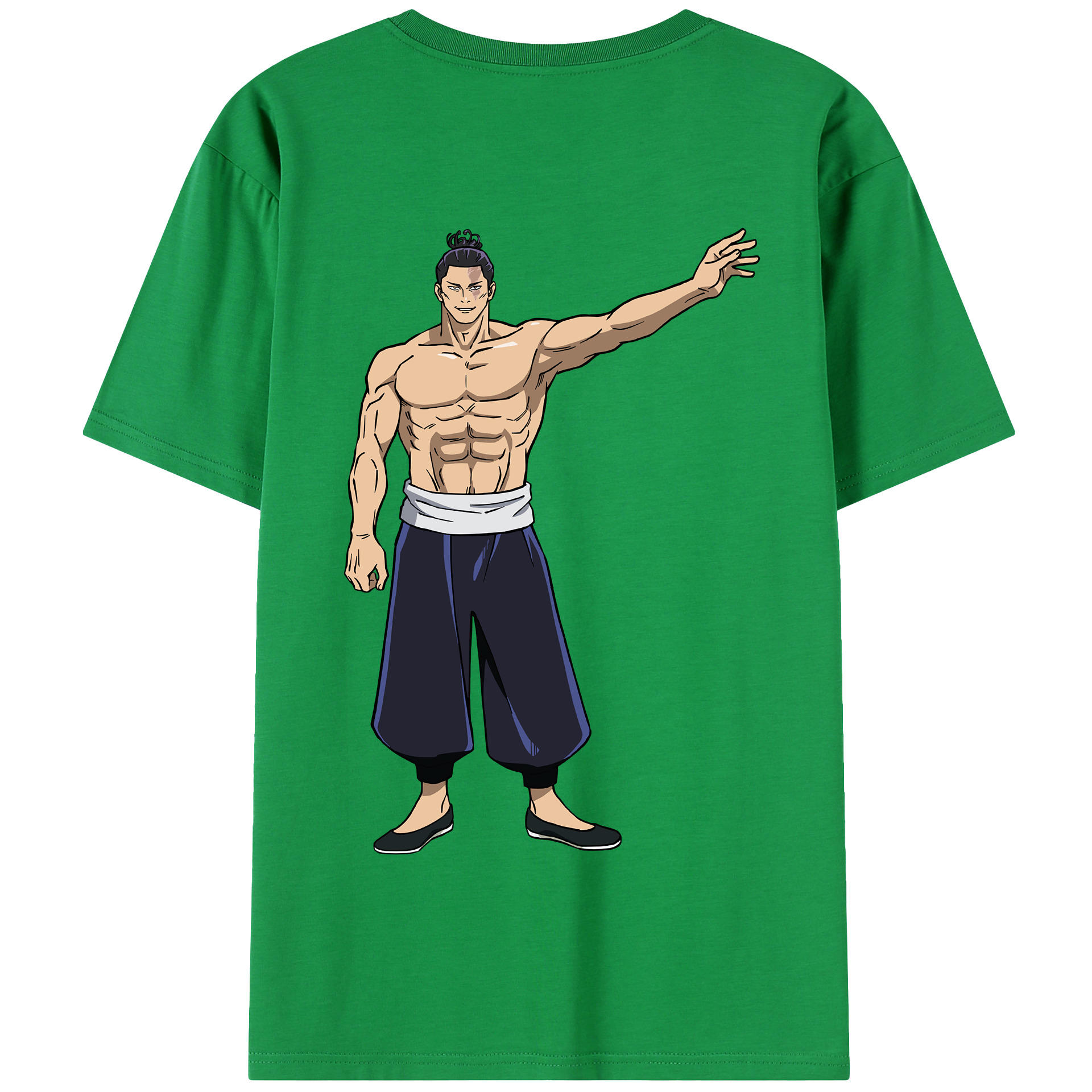 （画像用） 呪術廻戦 Jujutsu Kaisen 綿100％半袖Tシャツ（背面プリント）