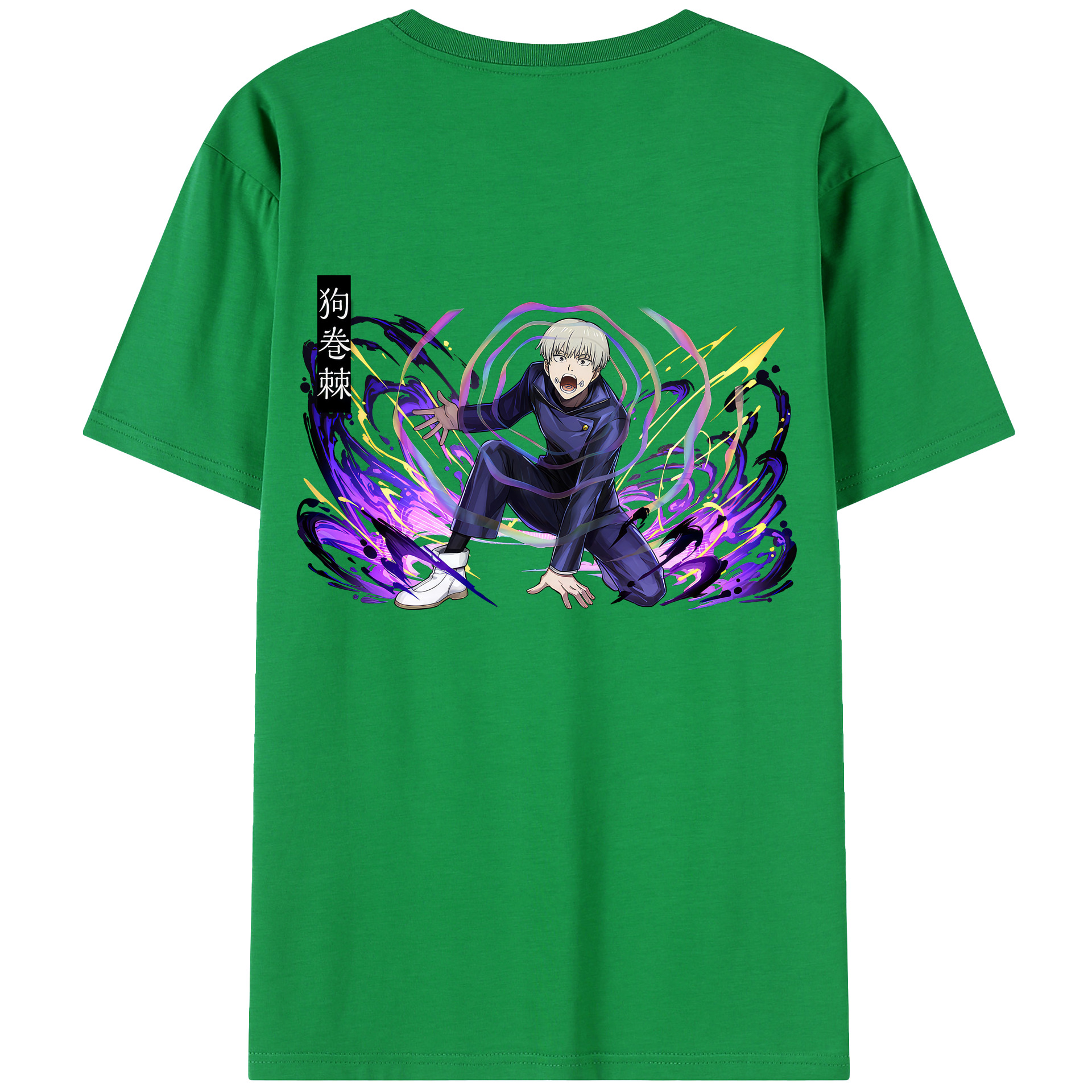 （画像用） 呪術廻戦 Jujutsu Kaisen 綿100％半袖Tシャツ（背面プリント）