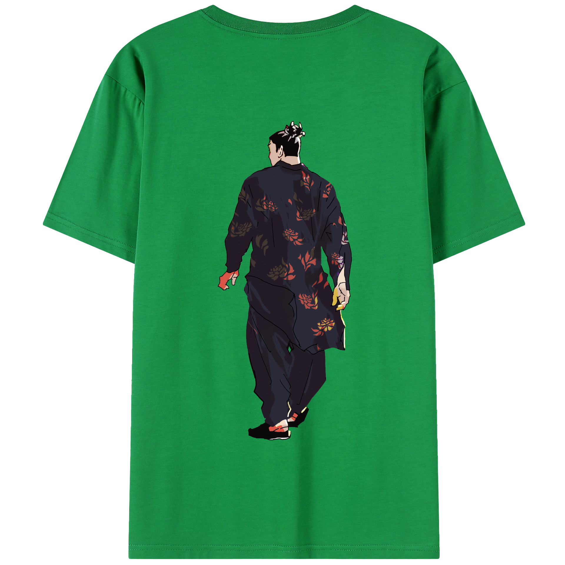 （画像用） 呪術廻戦 Jujutsu Kaisen 綿100％半袖Tシャツ（背面プリント）