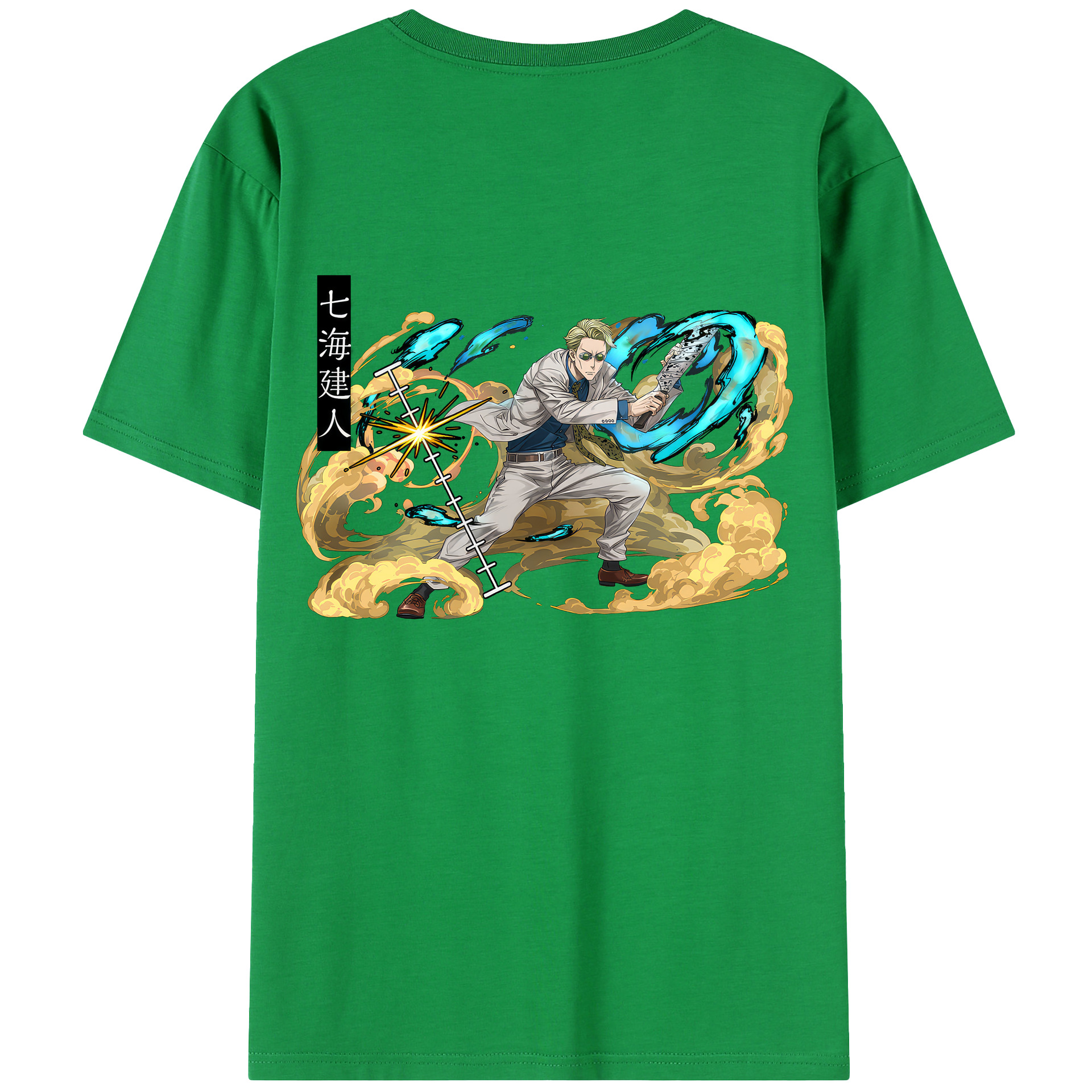 （画像用） 呪術廻戦 Jujutsu Kaisen 綿100％半袖Tシャツ（背面プリント）