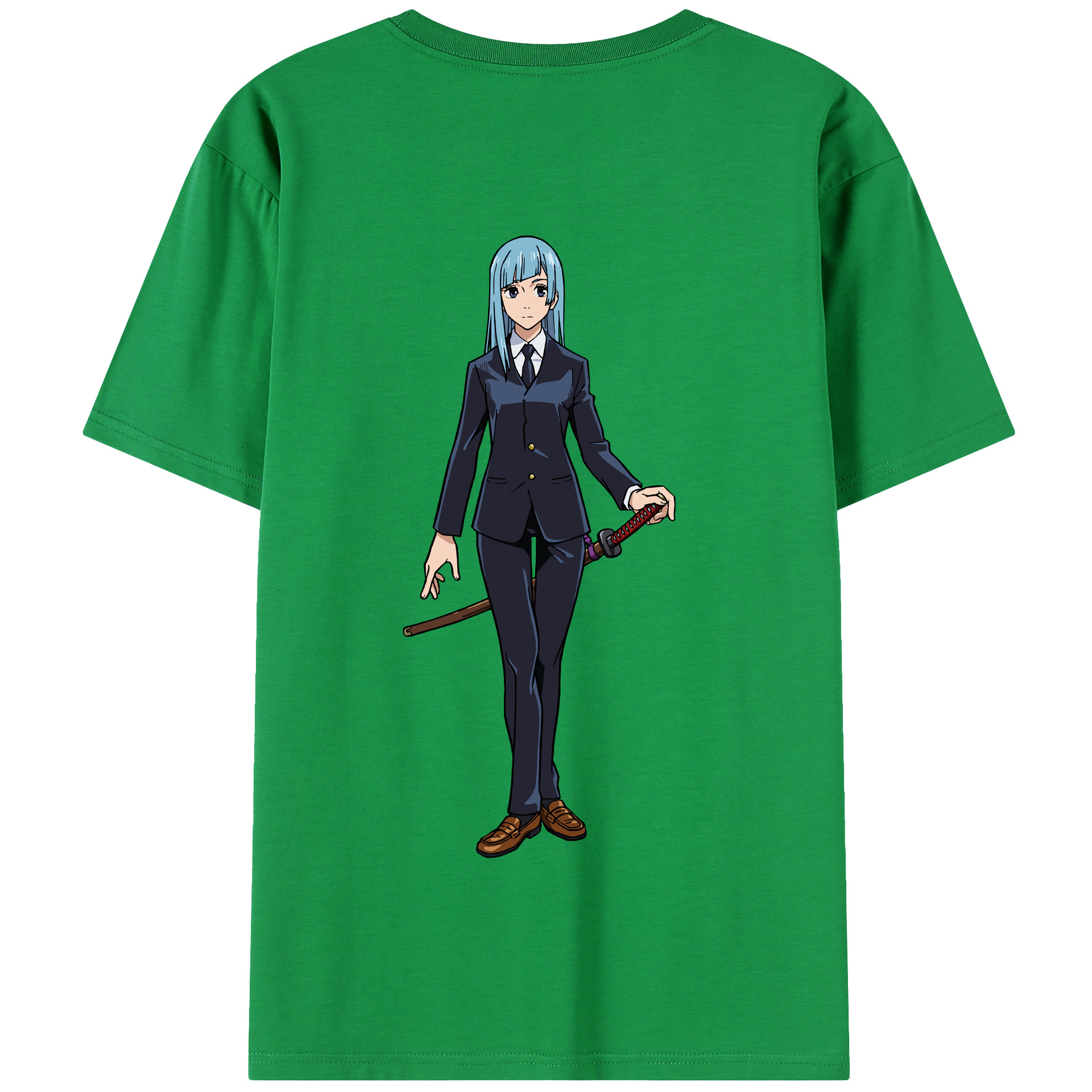 （画像用） 呪術廻戦 Jujutsu Kaisen 綿100％半袖Tシャツ（背面プリント）