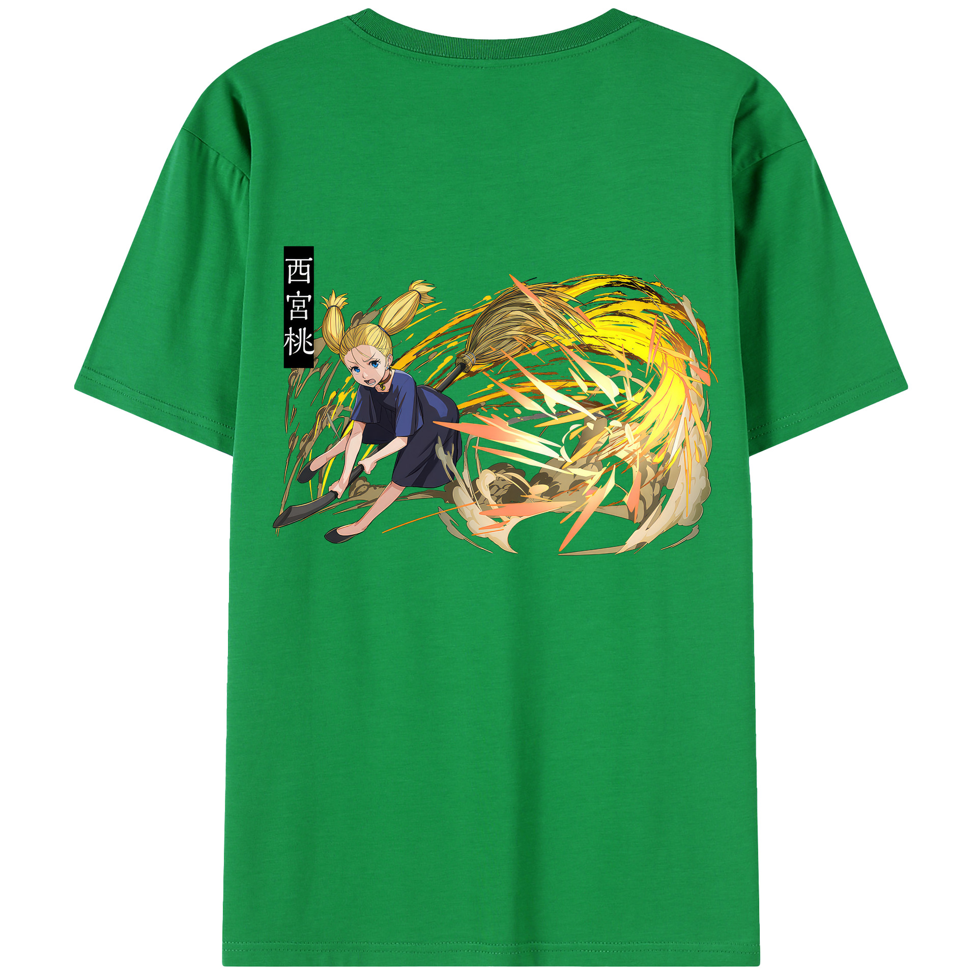 （画像用） 呪術廻戦 Jujutsu Kaisen 綿100％半袖Tシャツ（背面プリント）