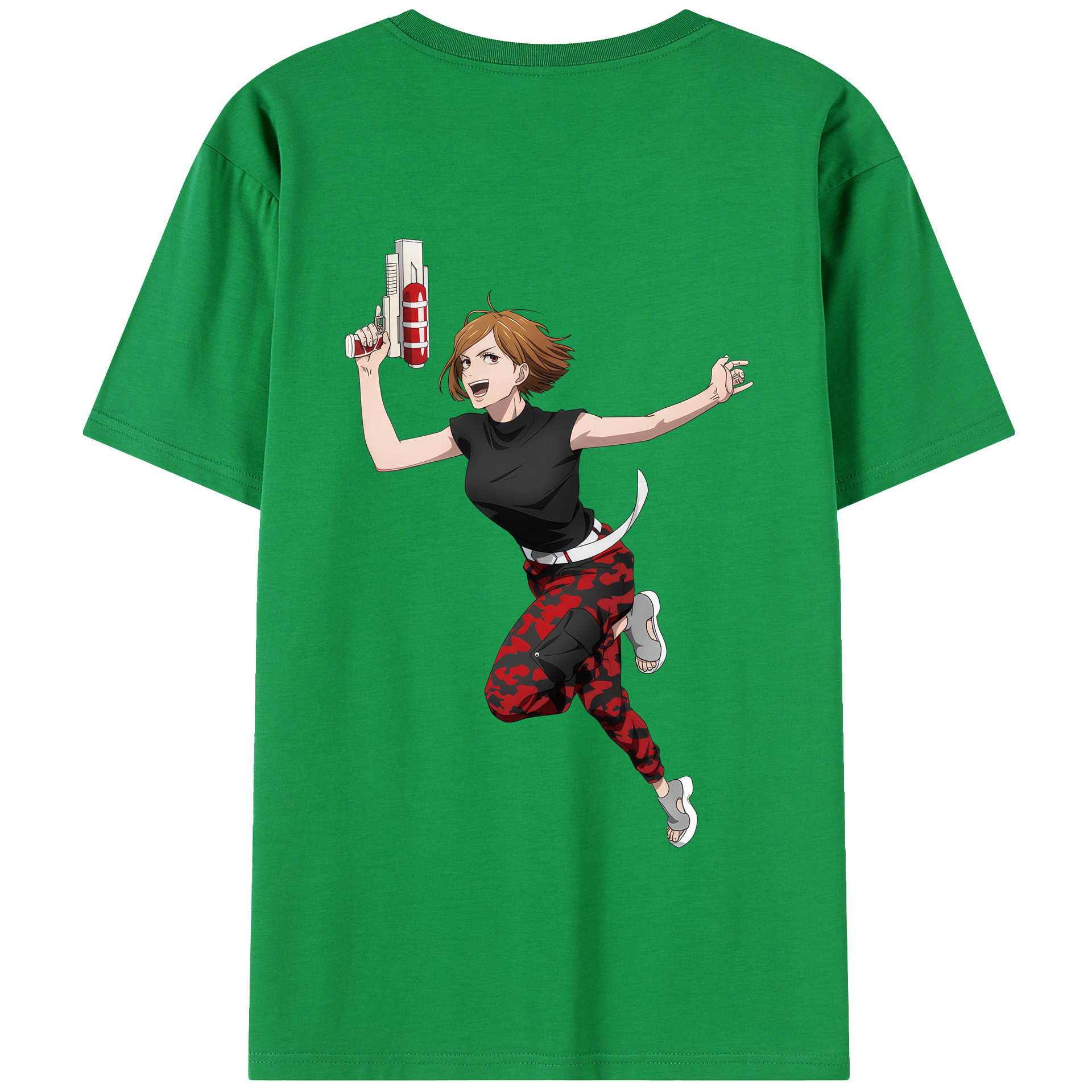 （画像用） 呪術廻戦 Jujutsu Kaisen 綿100％半袖Tシャツ（背面プリント）