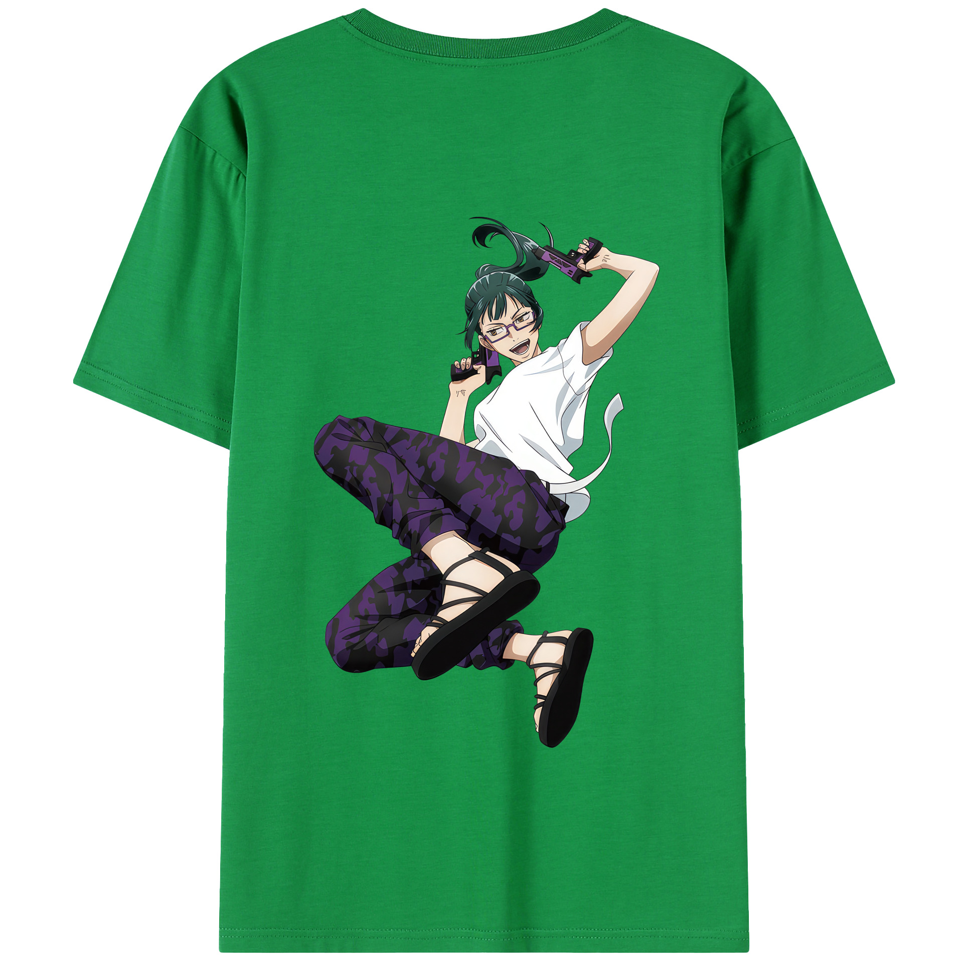 （画像用） 呪術廻戦 Jujutsu Kaisen 綿100％半袖Tシャツ（背面プリント）