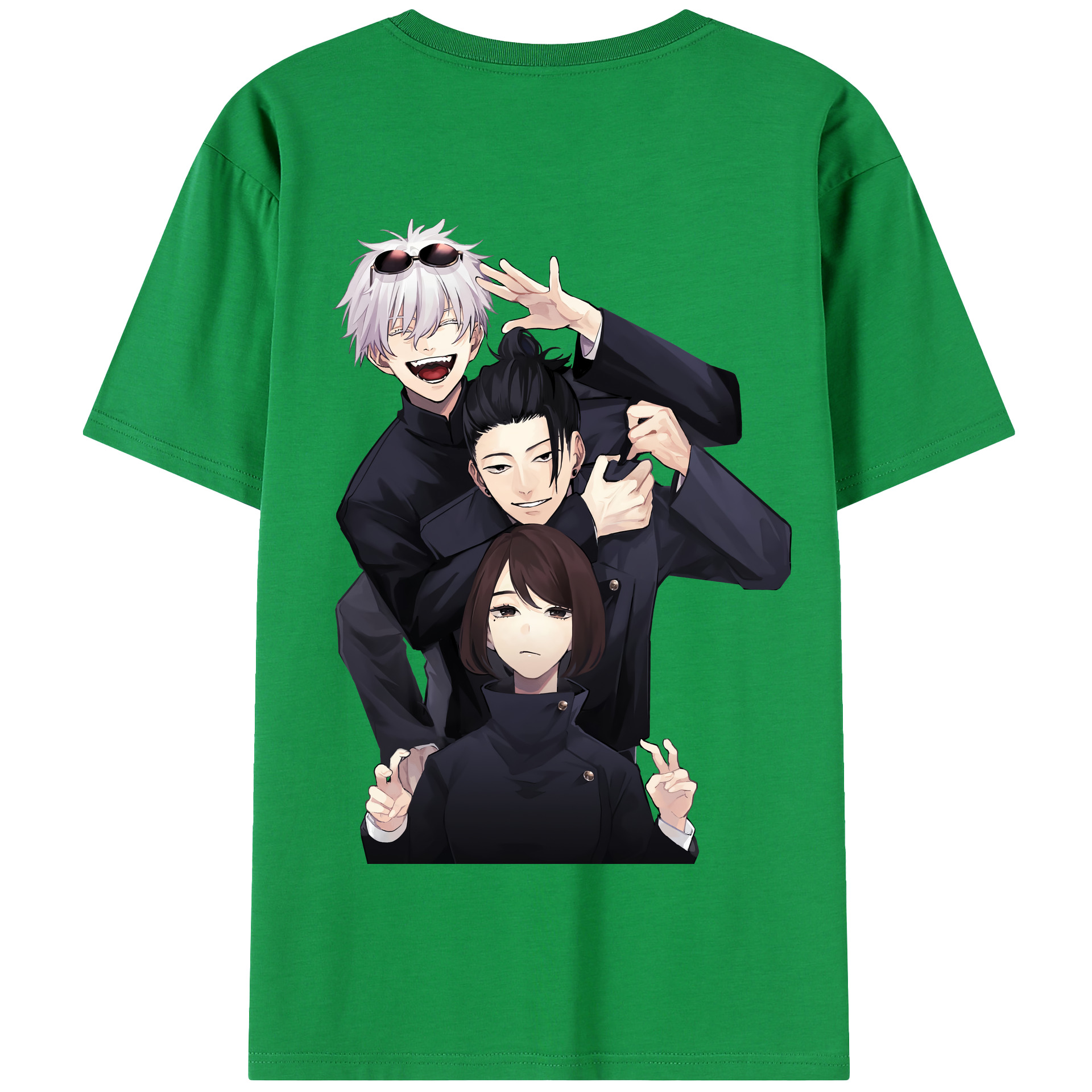 （画像用） 呪術廻戦 Jujutsu Kaisen 綿100％半袖Tシャツ（背面プリント）