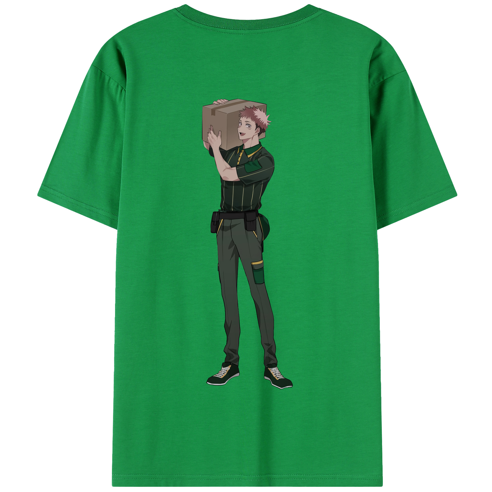 （画像用） 呪術廻戦 Jujutsu Kaisen 綿100％半袖Tシャツ（背面プリント）