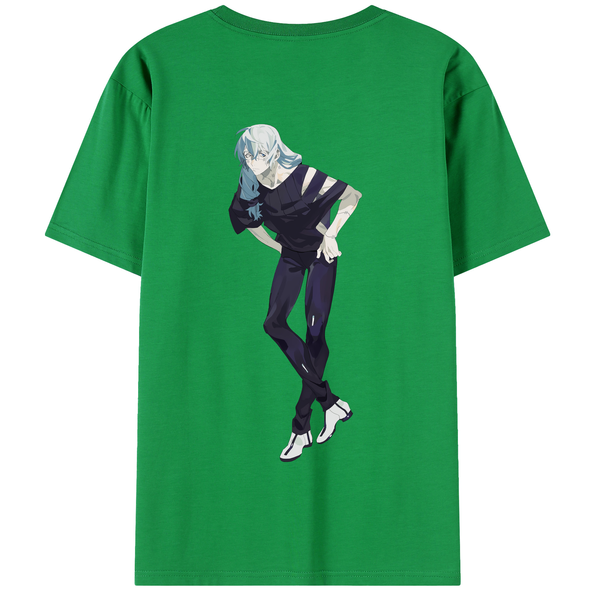 （画像用） 呪術廻戦 Jujutsu Kaisen 綿100％半袖Tシャツ（背面プリント）