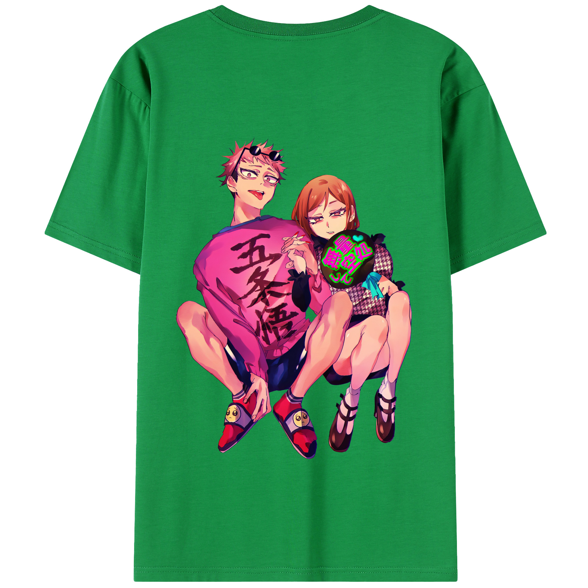 （画像用） 呪術廻戦 Jujutsu Kaisen 綿100％半袖Tシャツ（背面プリント）