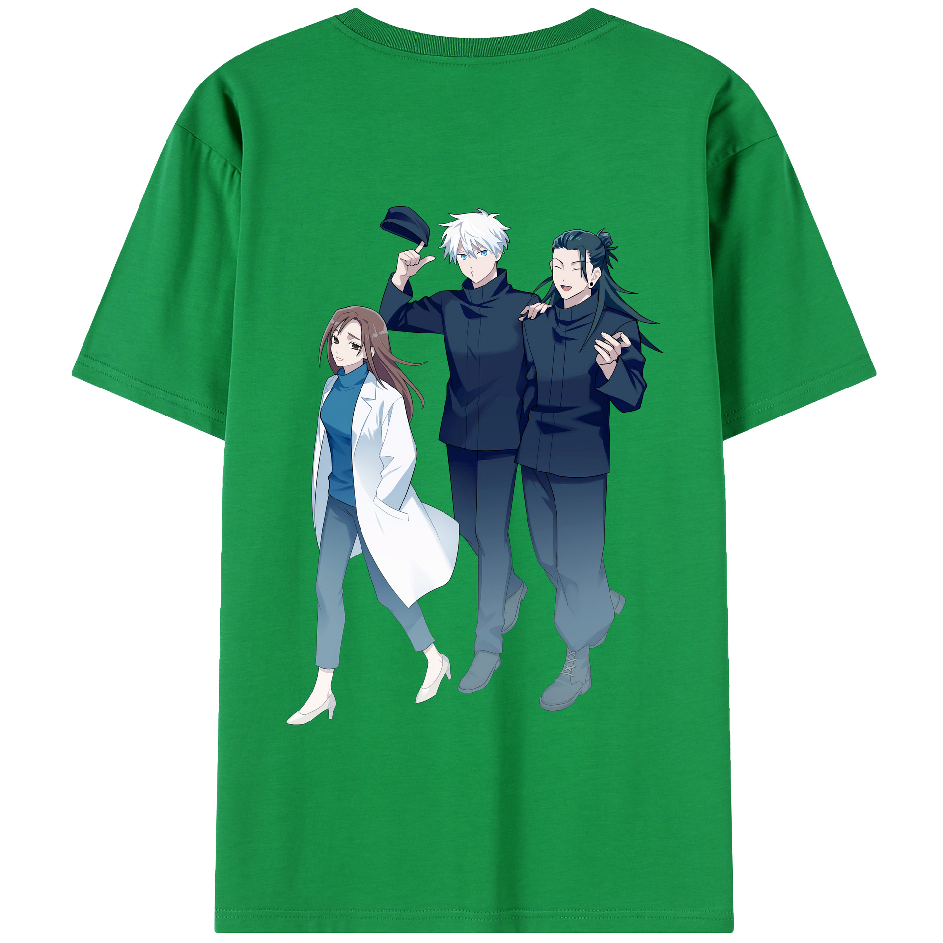（画像用） 呪術廻戦 Jujutsu Kaisen 綿100％半袖Tシャツ（背面プリント）