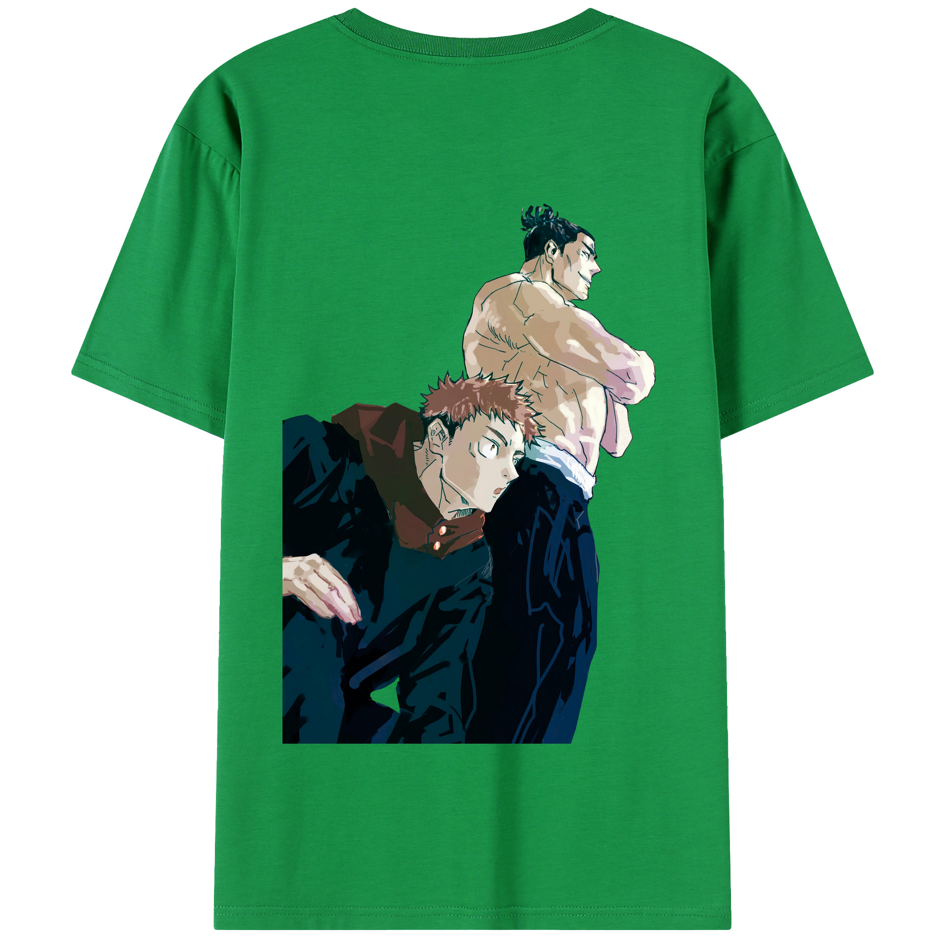 （画像用） 呪術廻戦 Jujutsu Kaisen 綿100％半袖Tシャツ（背面プリント）