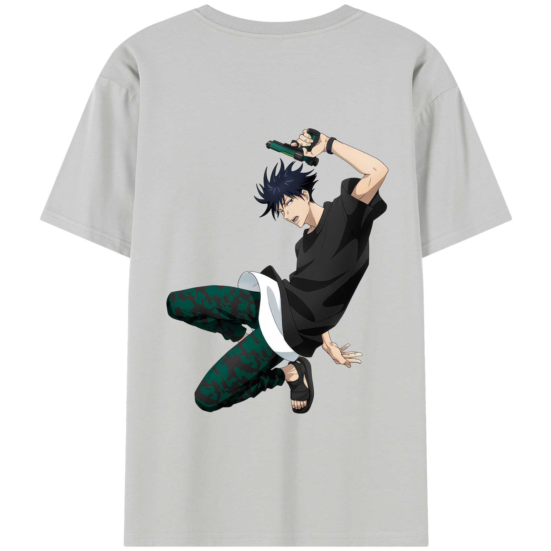 （画像用） 呪術廻戦 Jujutsu Kaisen 綿100％半袖Tシャツ（背面プリント）