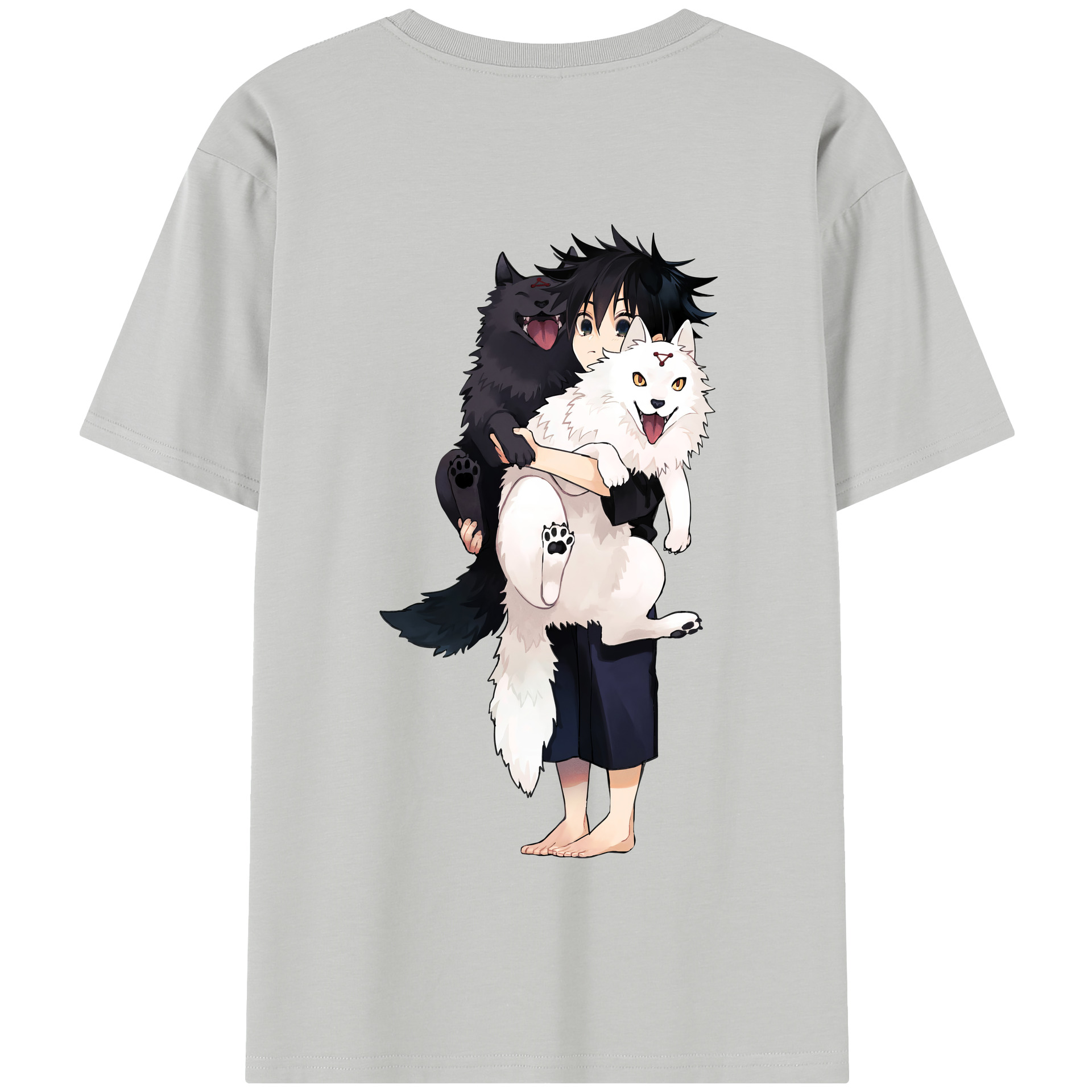 （画像用） 呪術廻戦 Jujutsu Kaisen 綿100％半袖Tシャツ（背面プリント）