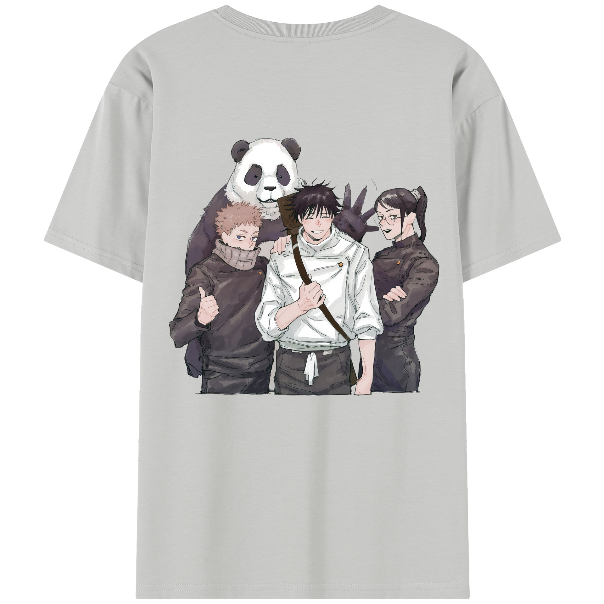 （画像用） 呪術廻戦 Jujutsu Kaisen 綿100％半袖Tシャツ（背面プリント）