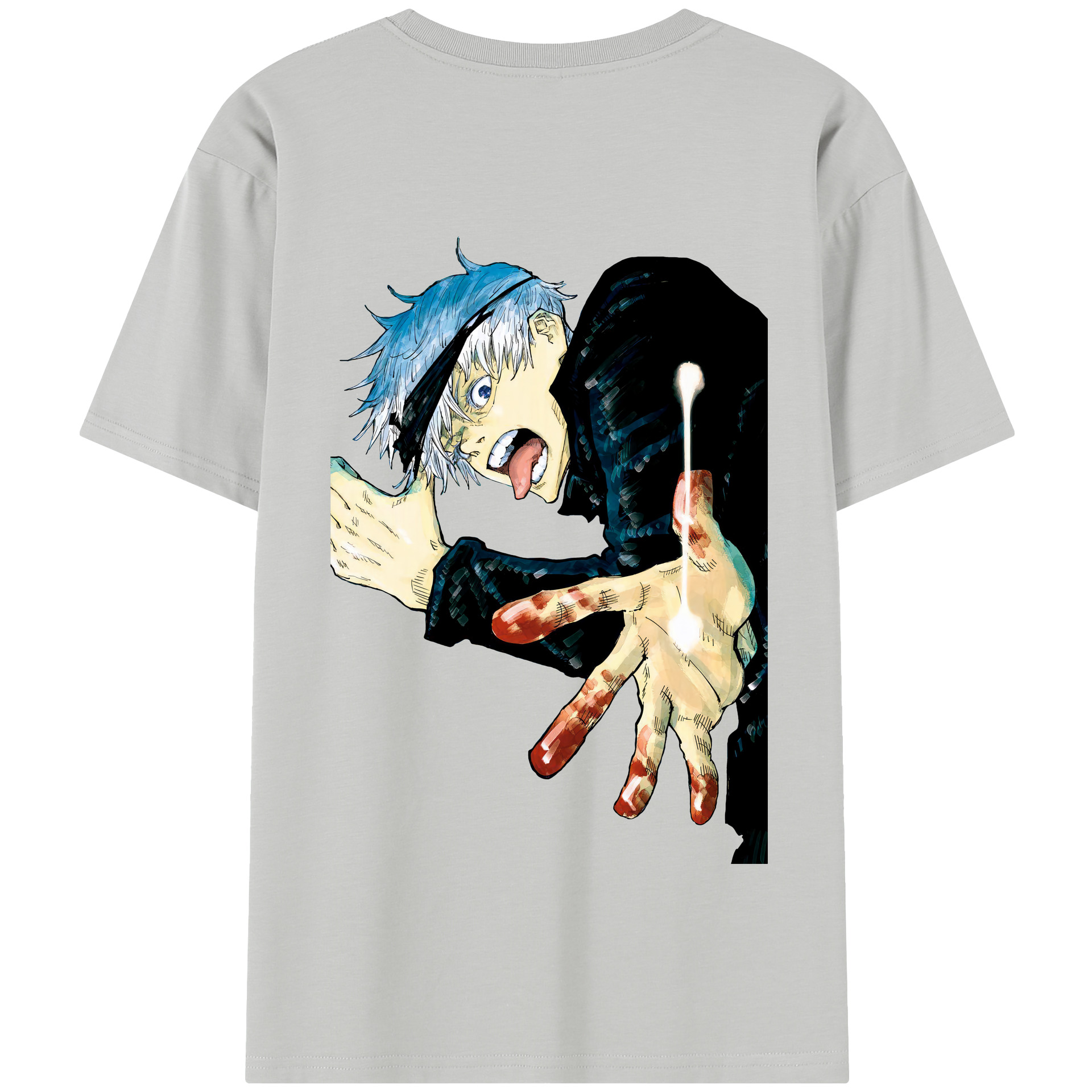 （画像用） 呪術廻戦 Jujutsu Kaisen 綿100％半袖Tシャツ（背面プリント）