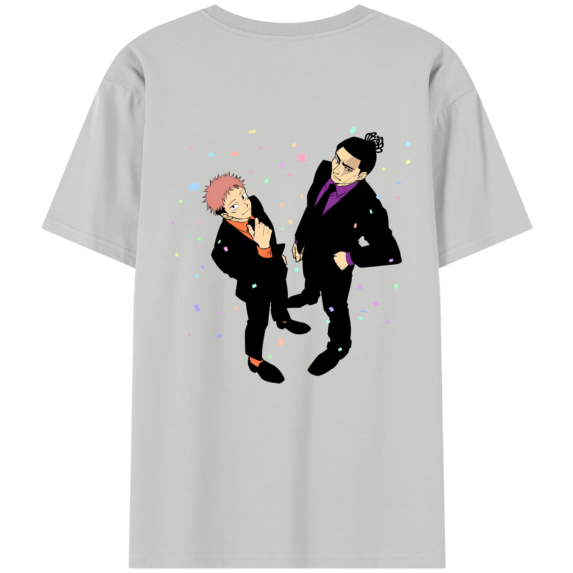 （画像用） 呪術廻戦 Jujutsu Kaisen 綿100％半袖Tシャツ（背面プリント）