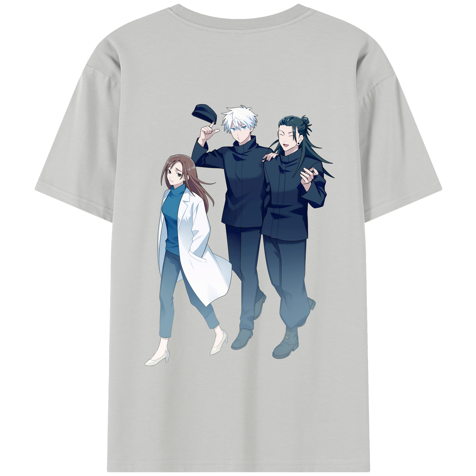 （画像用） 呪術廻戦 Jujutsu Kaisen 綿100％半袖Tシャツ（背面プリント）