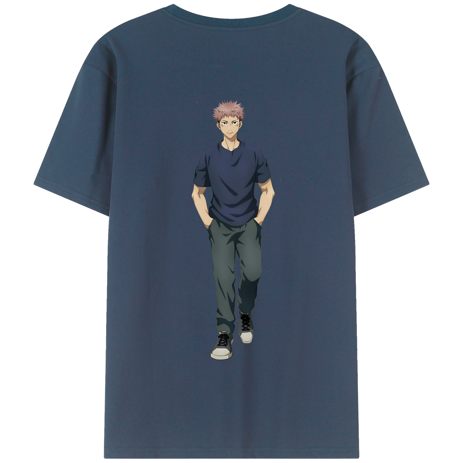 （画像用） 呪術廻戦 Jujutsu Kaisen 綿100％半袖Tシャツ（背面プリント）