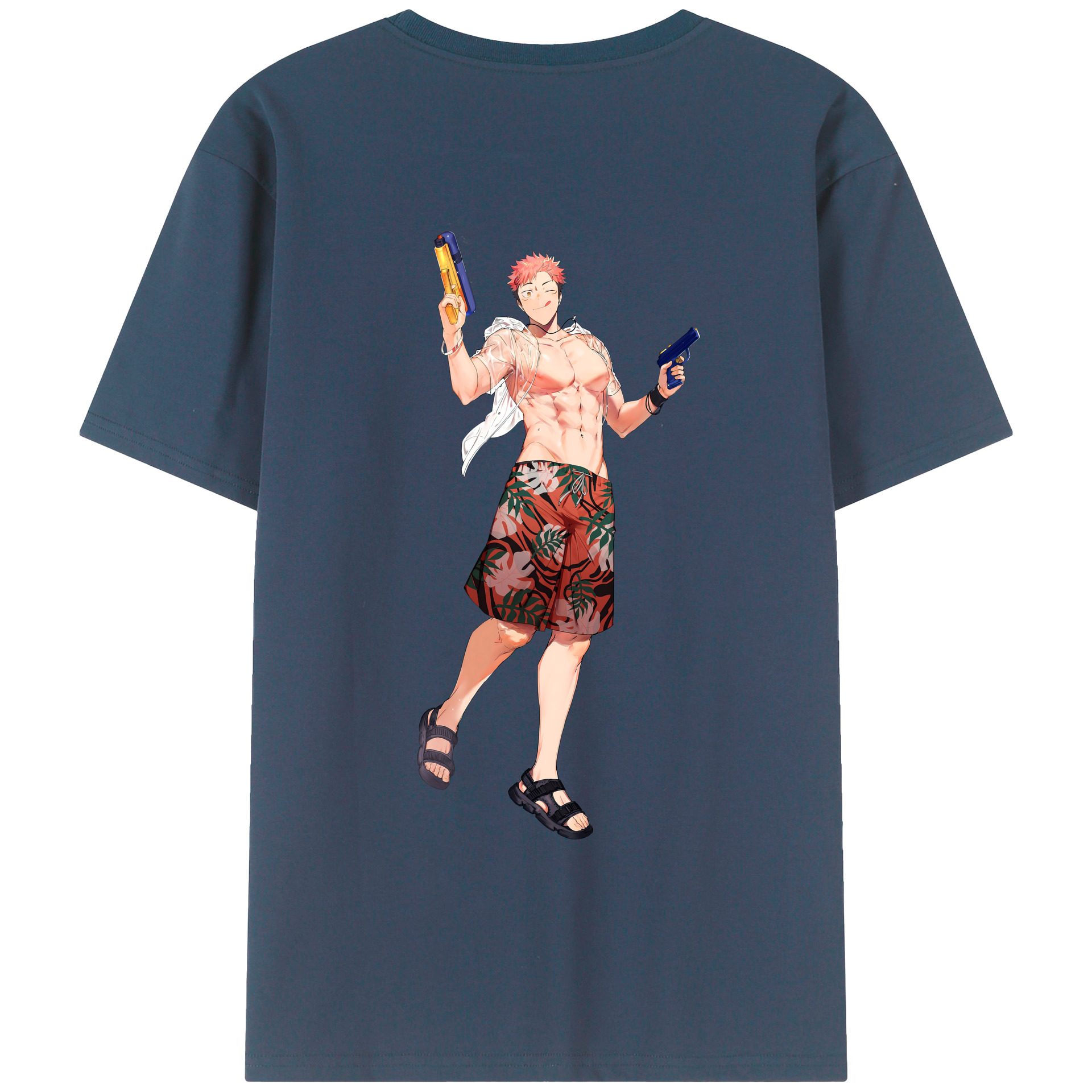 （画像用） 呪術廻戦 Jujutsu Kaisen 綿100％半袖Tシャツ（背面プリント）