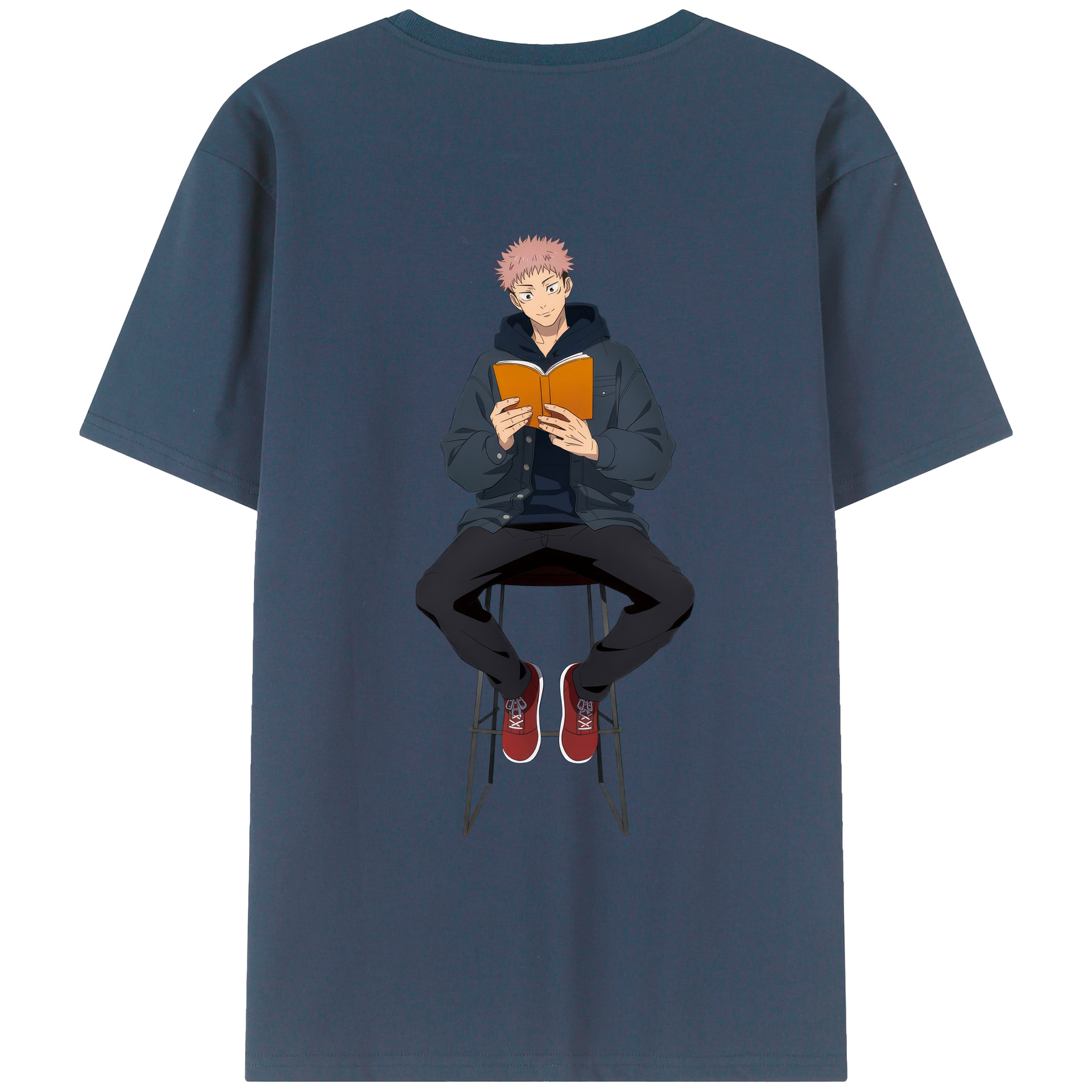 （画像用） 呪術廻戦 Jujutsu Kaisen 綿100％半袖Tシャツ（背面プリント）