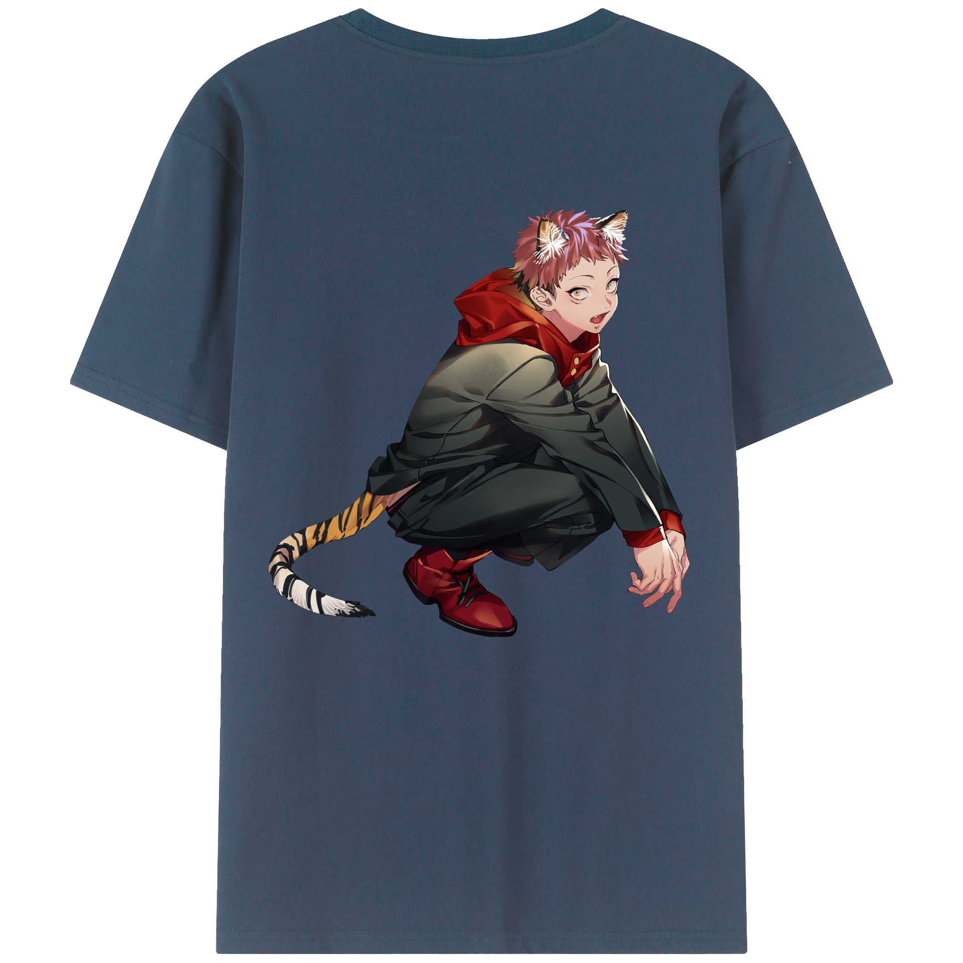 （画像用） 呪術廻戦 Jujutsu Kaisen 綿100％半袖Tシャツ（背面プリント）