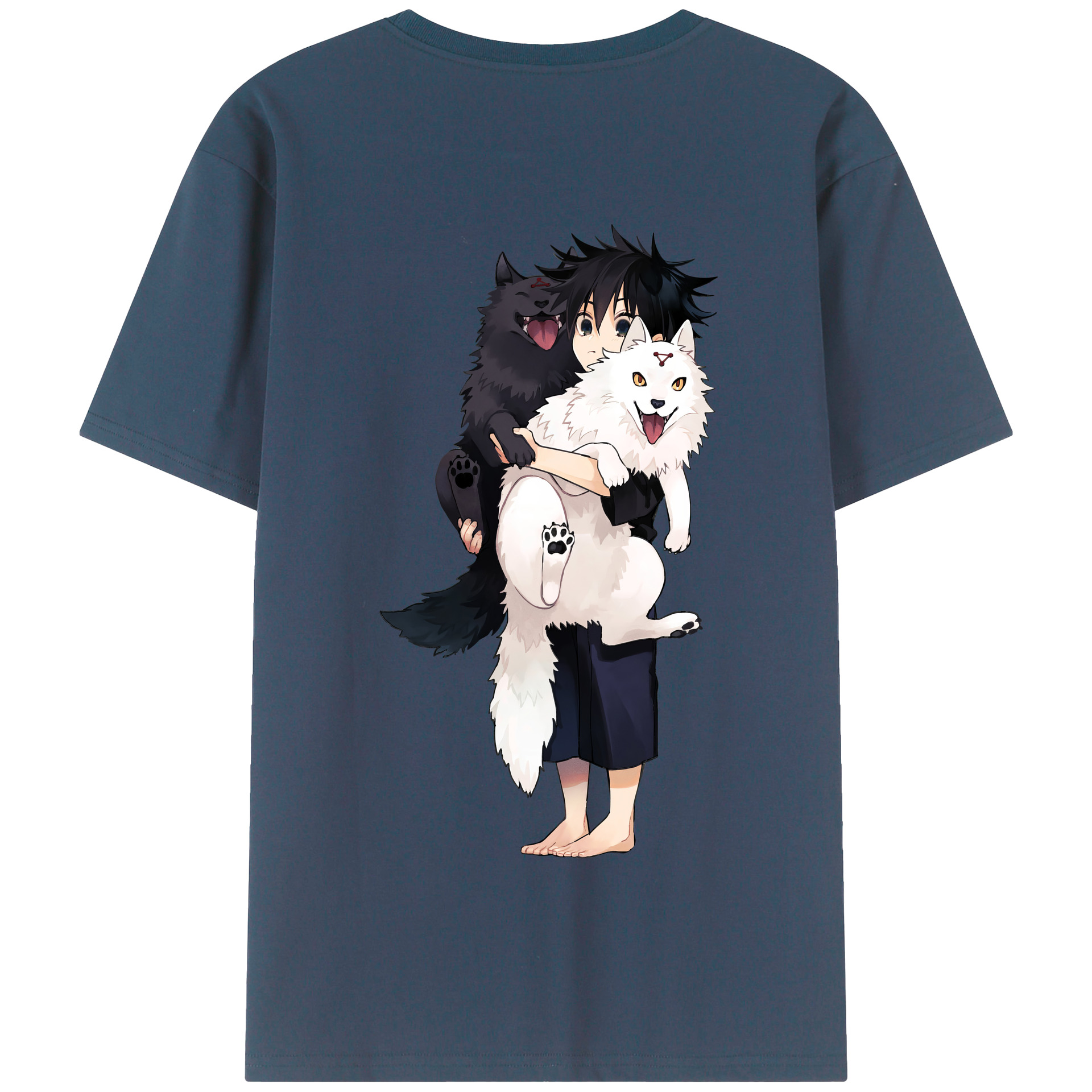 （画像用） 呪術廻戦 Jujutsu Kaisen 綿100％半袖Tシャツ（背面プリント）