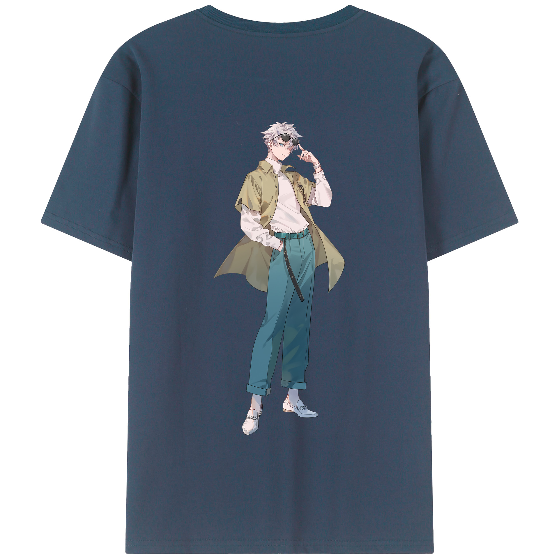 （画像用） 呪術廻戦 Jujutsu Kaisen 綿100％半袖Tシャツ（背面プリント）