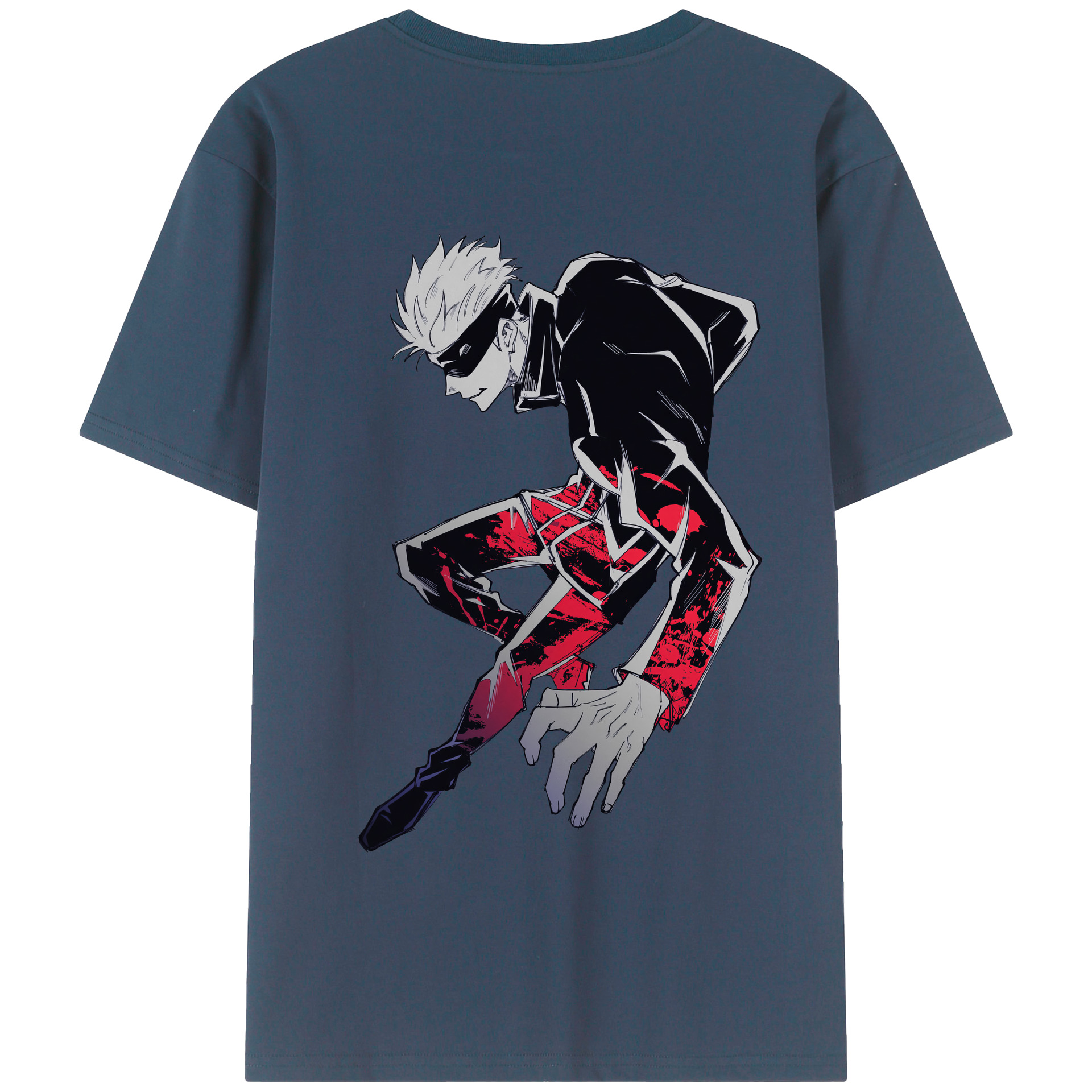 （画像用） 呪術廻戦 Jujutsu Kaisen 綿100％半袖Tシャツ（背面プリント）