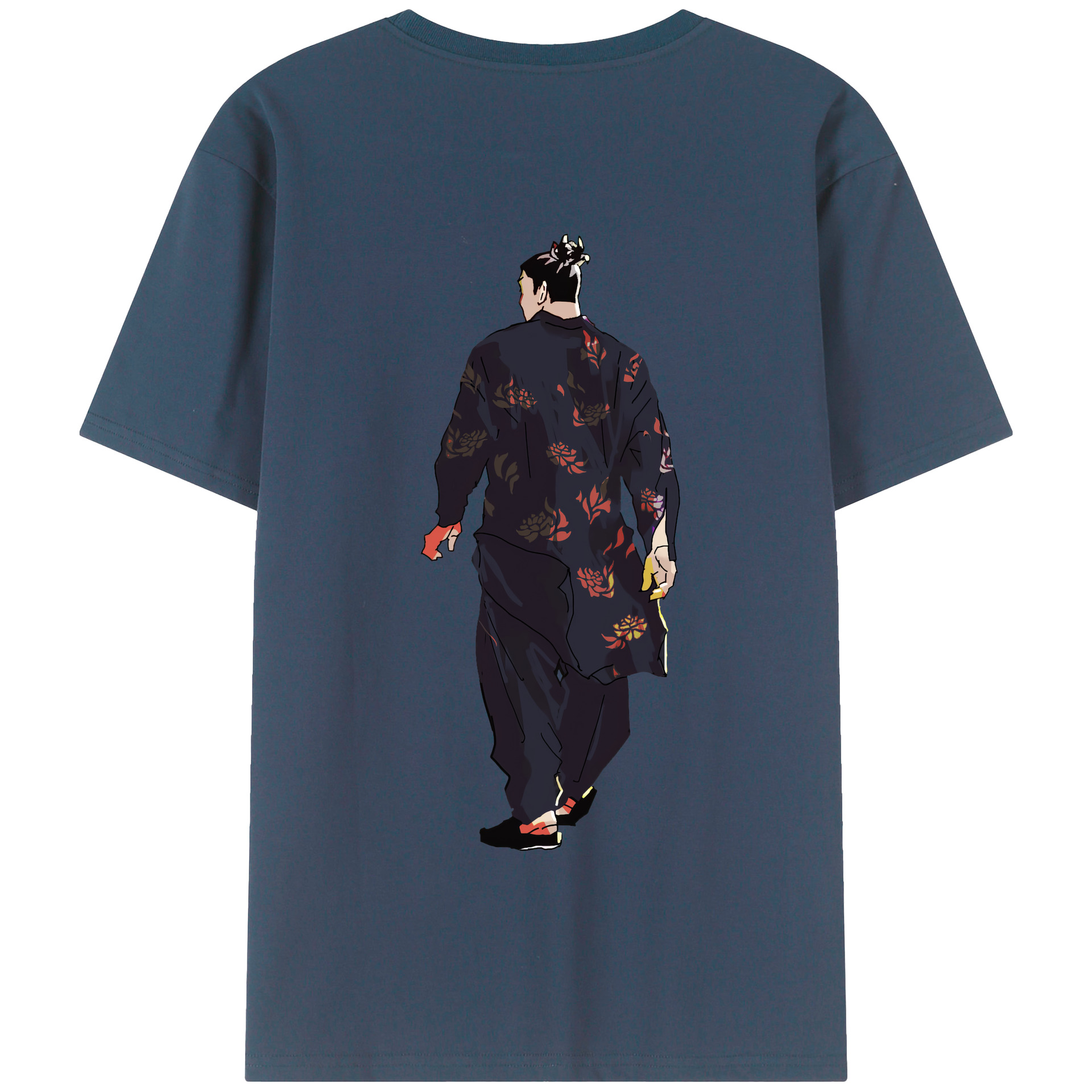 （画像用） 呪術廻戦 Jujutsu Kaisen 綿100％半袖Tシャツ（背面プリント）