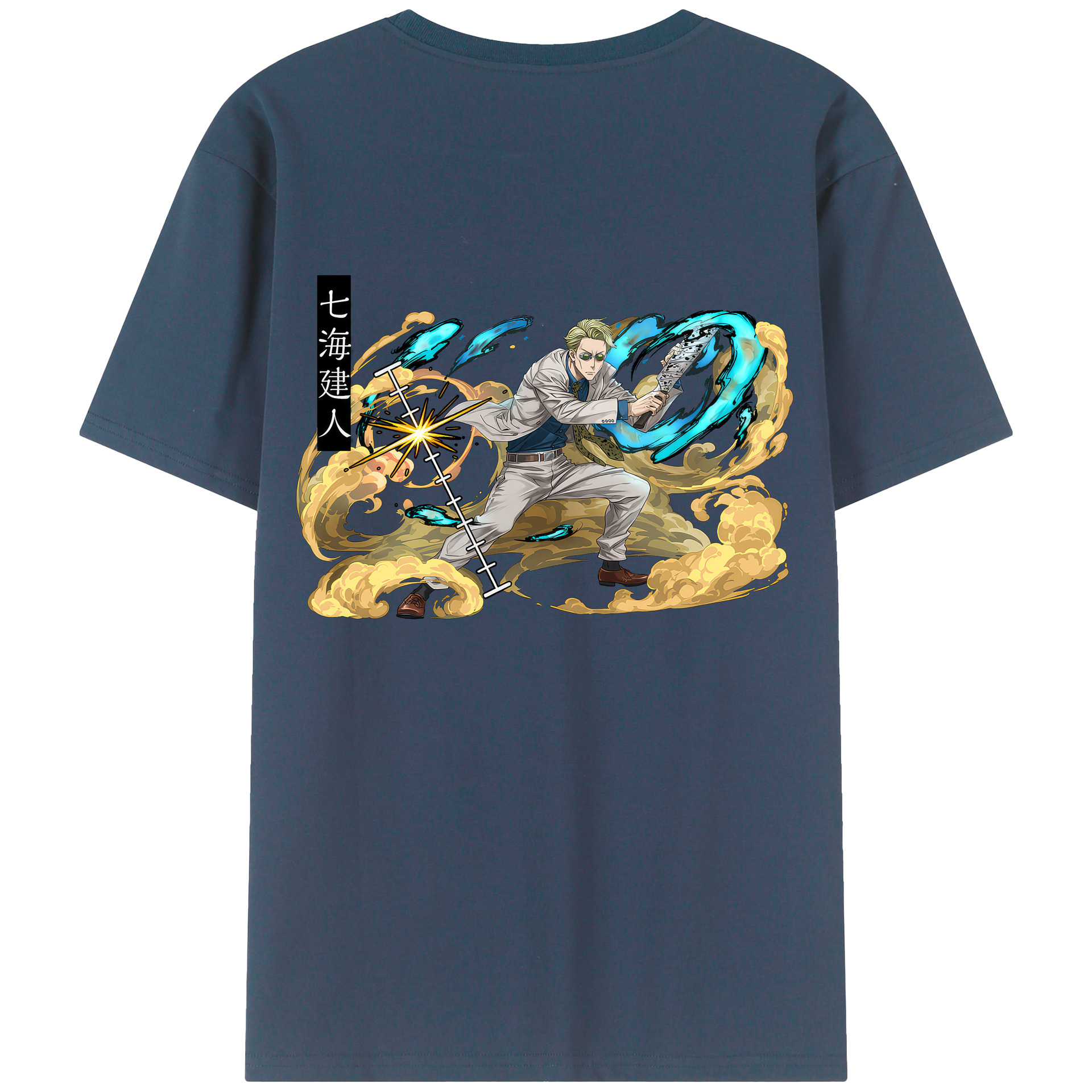 （画像用） 呪術廻戦 Jujutsu Kaisen 綿100％半袖Tシャツ（背面プリント）