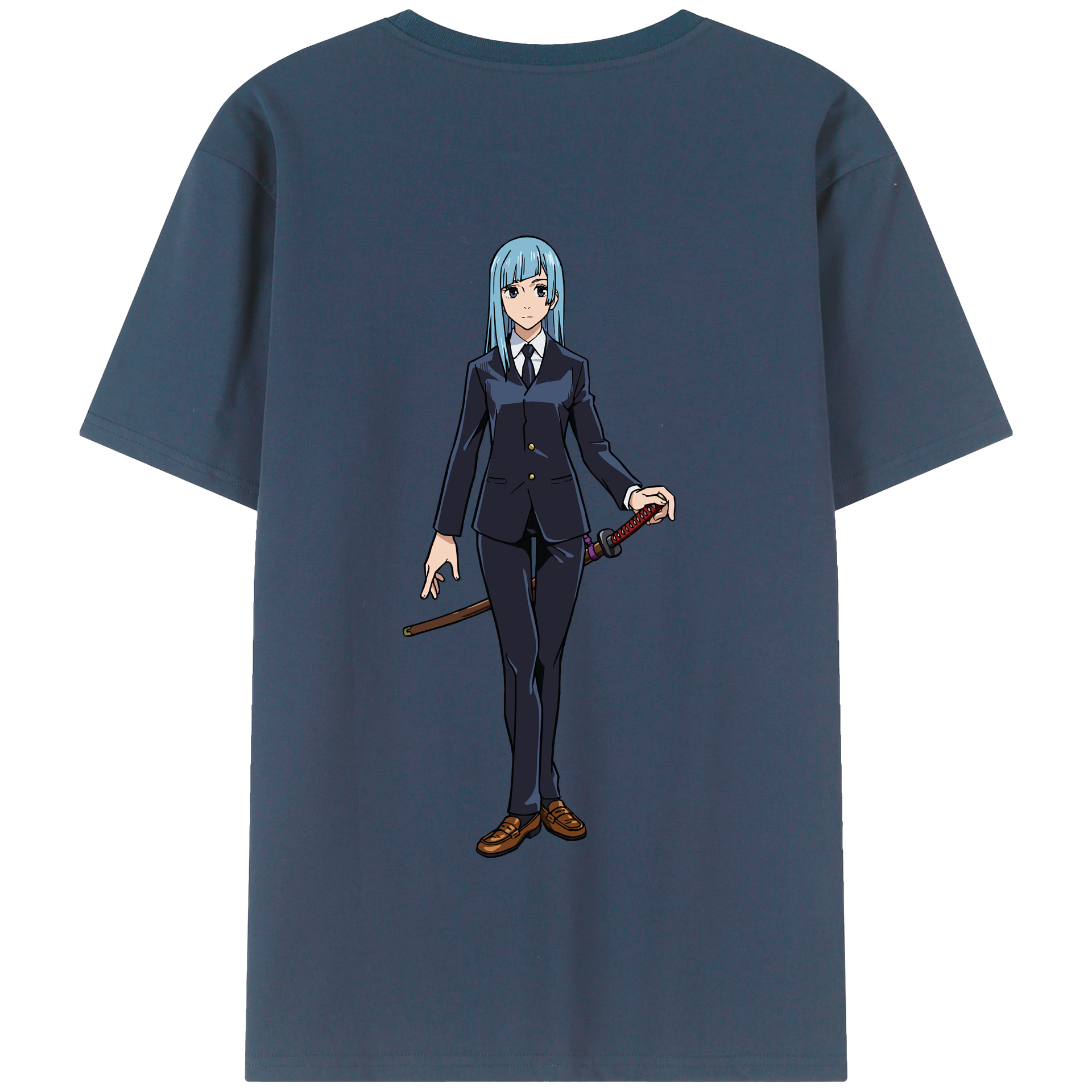 （画像用） 呪術廻戦 Jujutsu Kaisen 綿100％半袖Tシャツ（背面プリント）