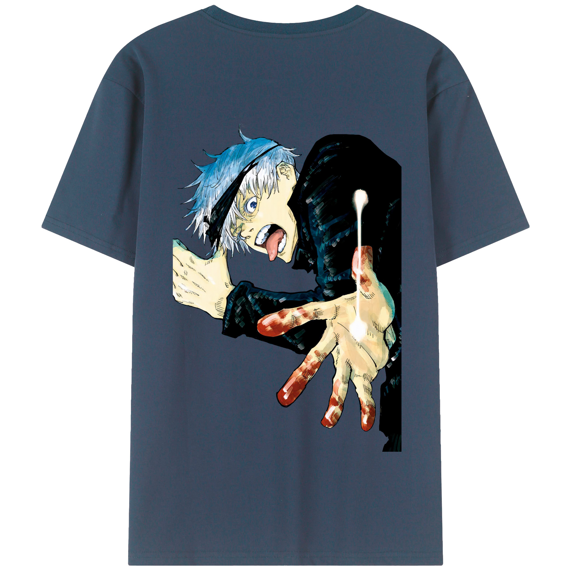 （画像用） 呪術廻戦 Jujutsu Kaisen 綿100％半袖Tシャツ（背面プリント）