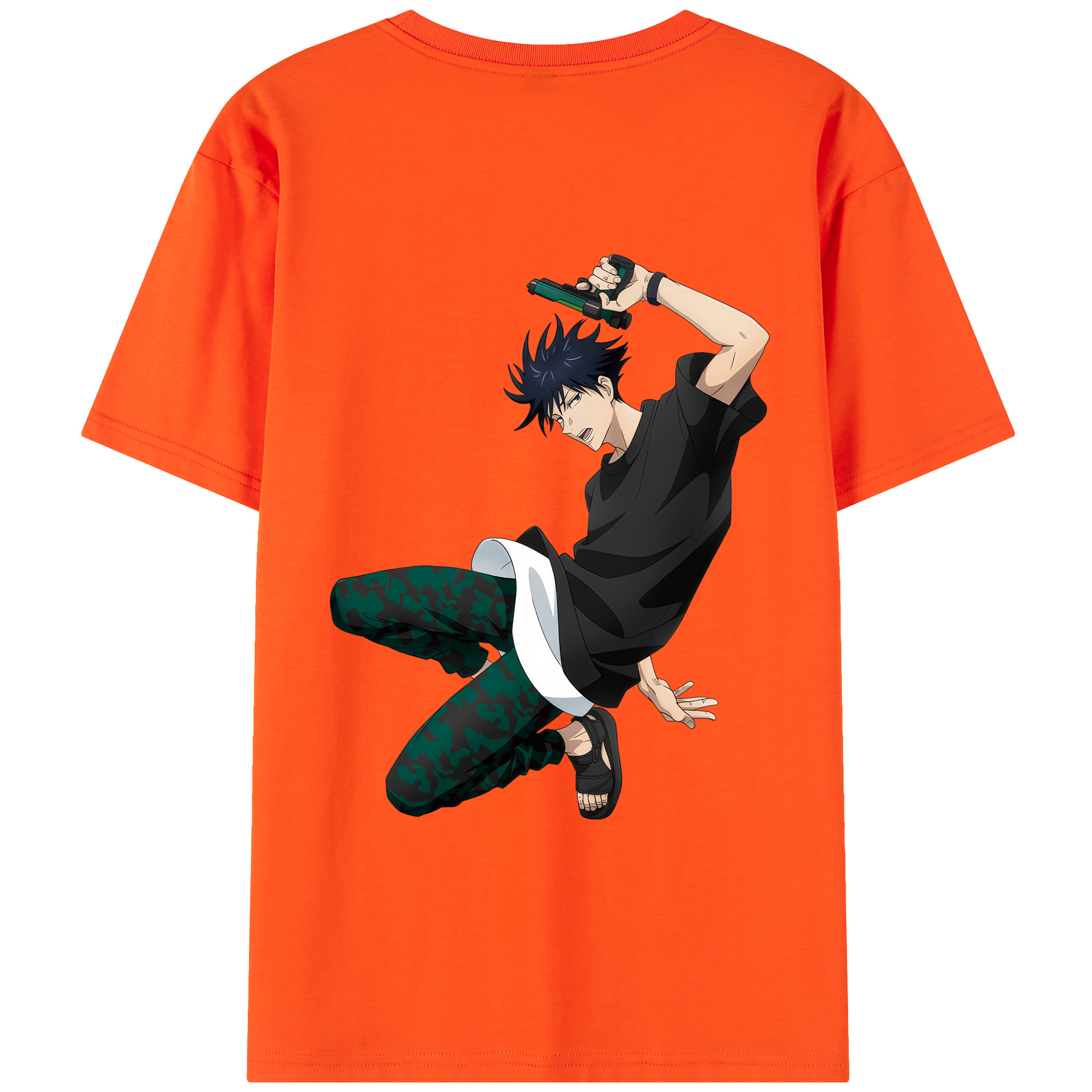 （画像用） 呪術廻戦 Jujutsu Kaisen 綿100％半袖Tシャツ（背面プリント）
