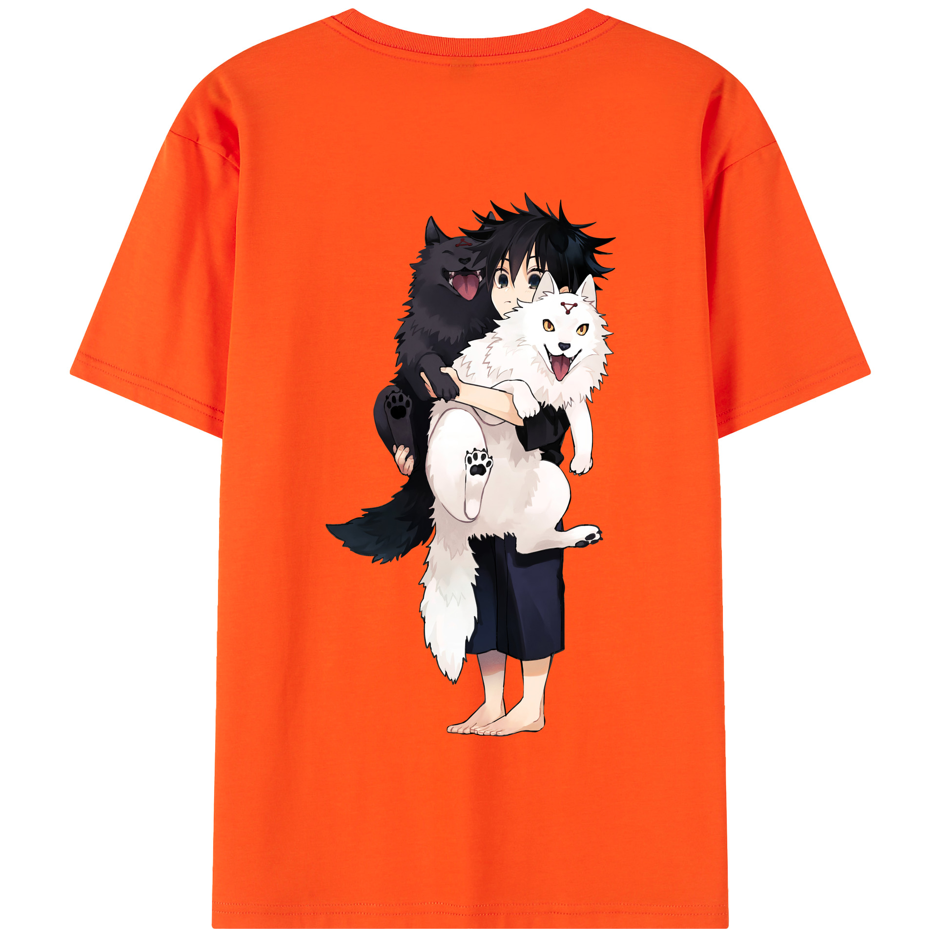 （画像用） 呪術廻戦 Jujutsu Kaisen 綿100％半袖Tシャツ（背面プリント）