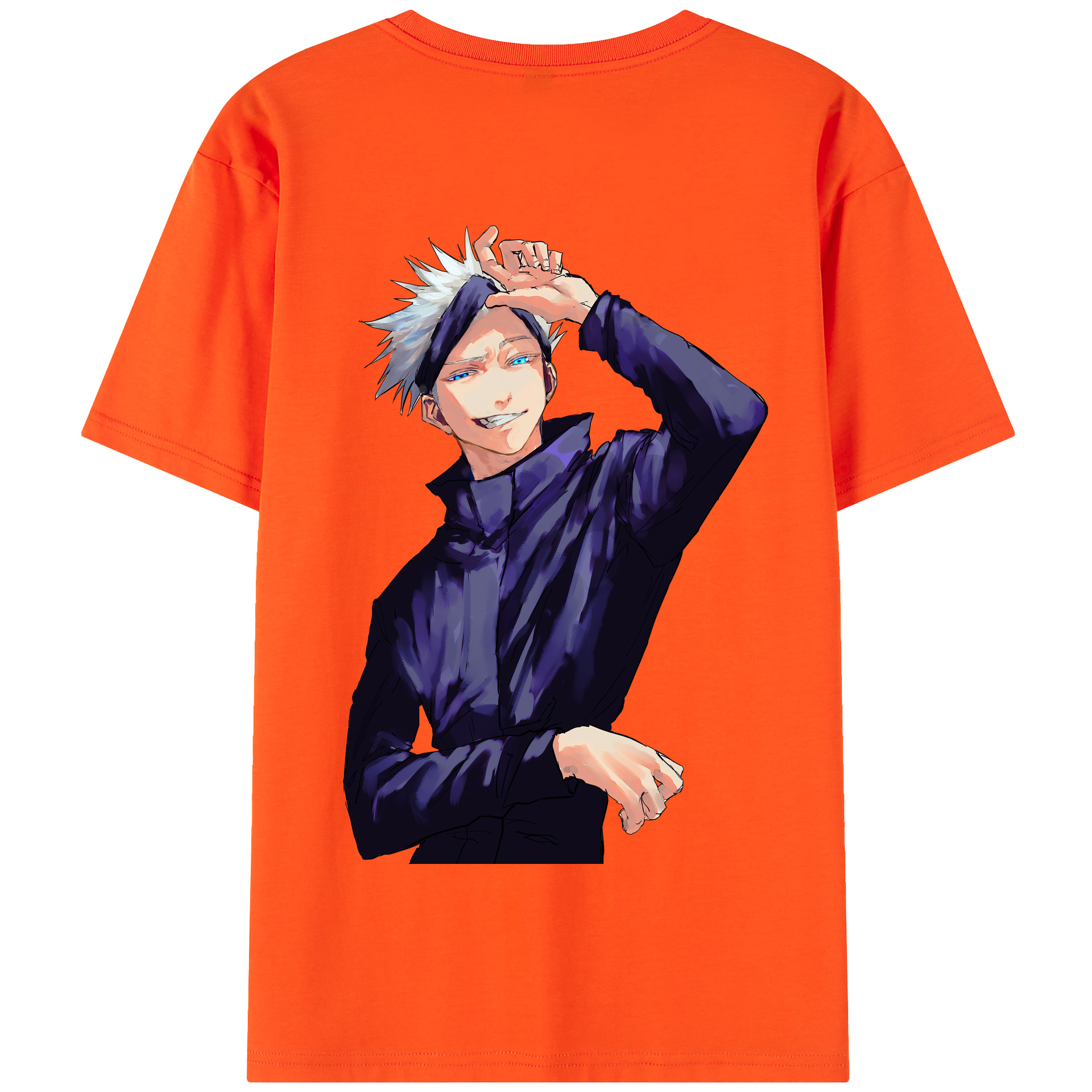 （画像用） 呪術廻戦 Jujutsu Kaisen 綿100％半袖Tシャツ（背面プリント）