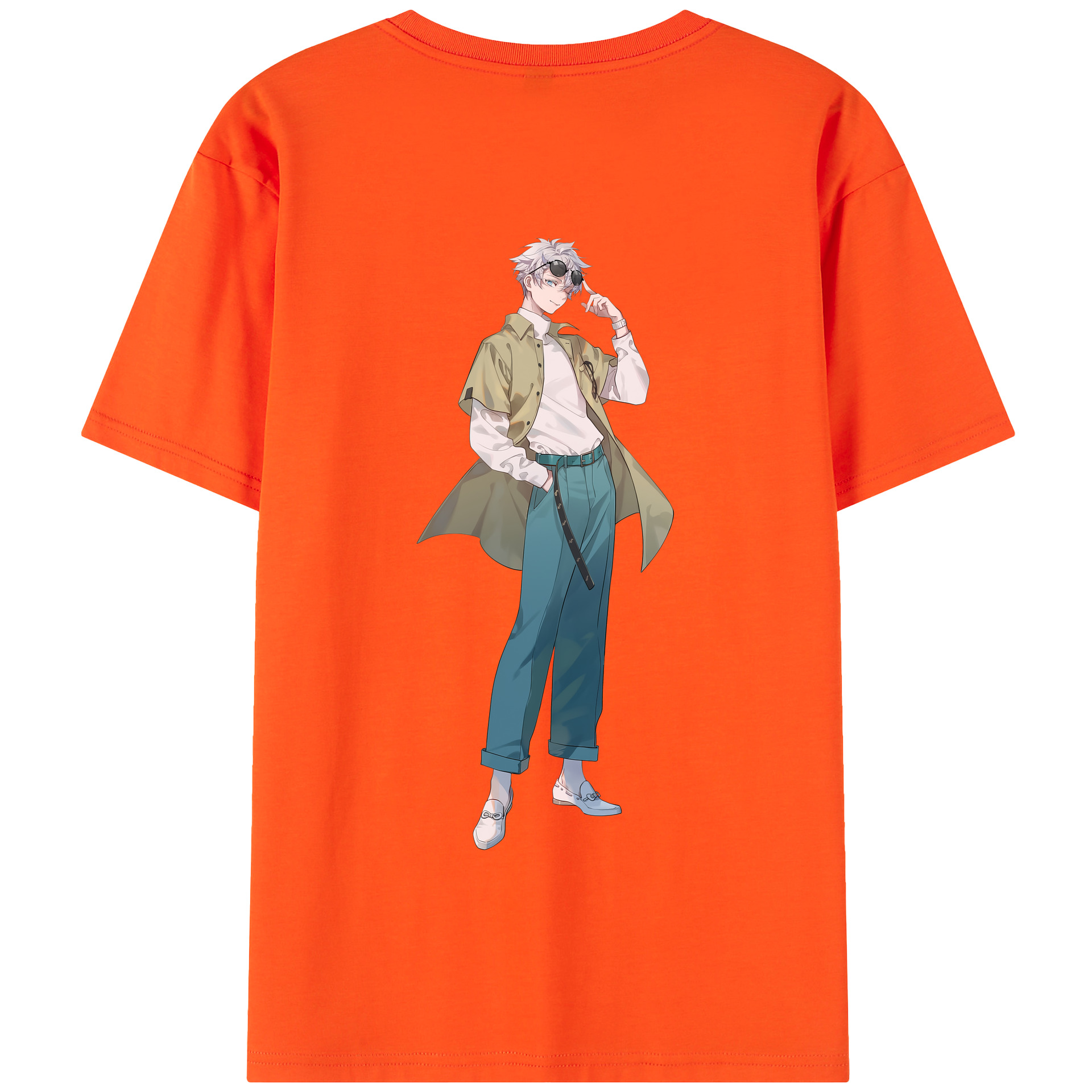 （画像用） 呪術廻戦 Jujutsu Kaisen 綿100％半袖Tシャツ（背面プリント）