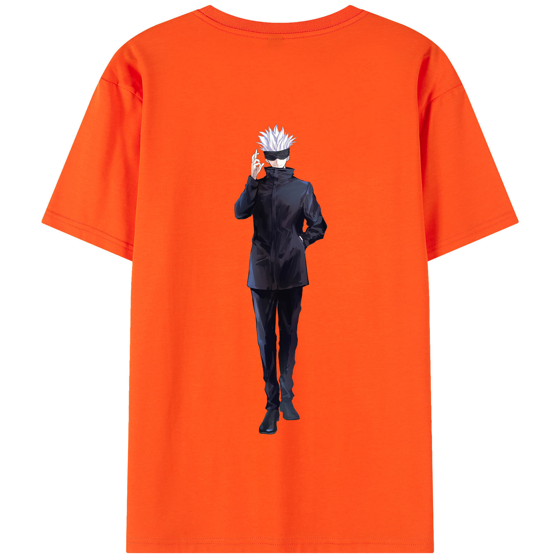 （画像用） 呪術廻戦 Jujutsu Kaisen 綿100％半袖Tシャツ（背面プリント）